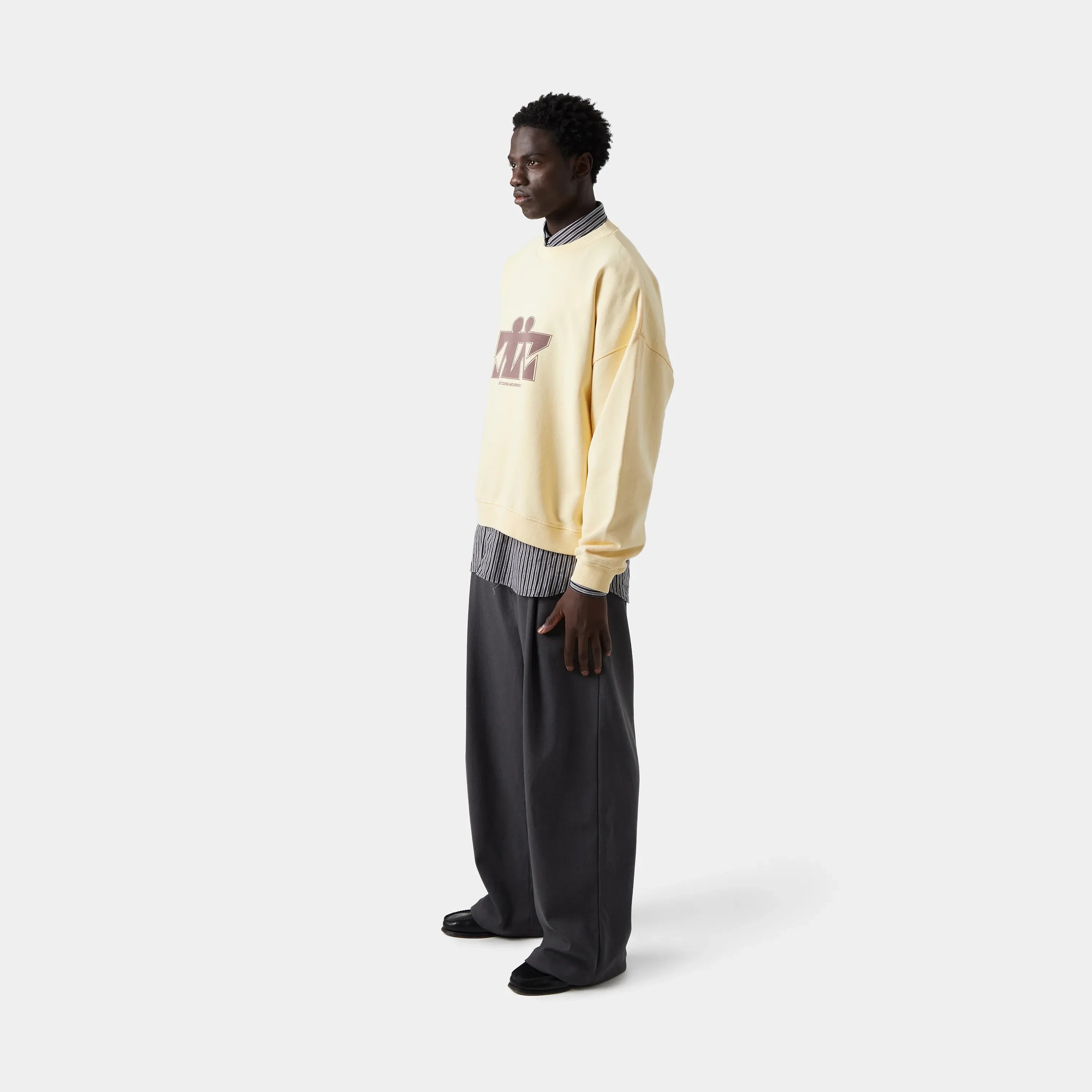 Mbuddy Sunlight Oversized Crewneck