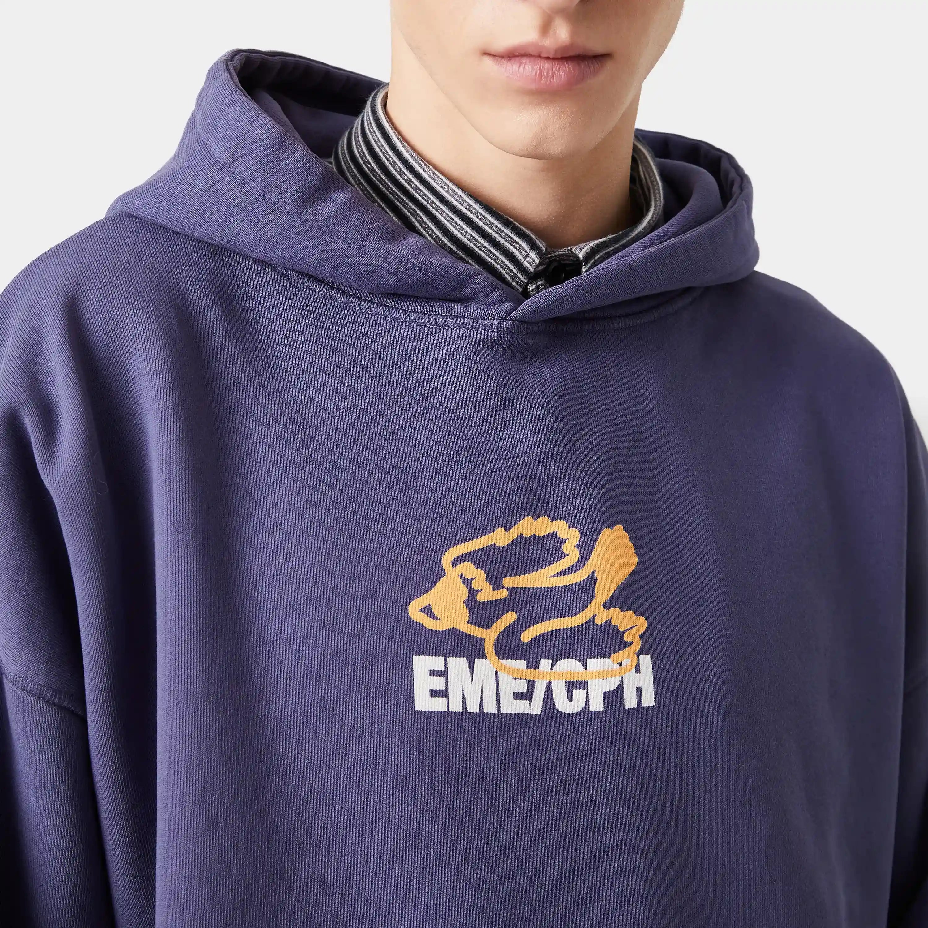 Due Navy Hoodie