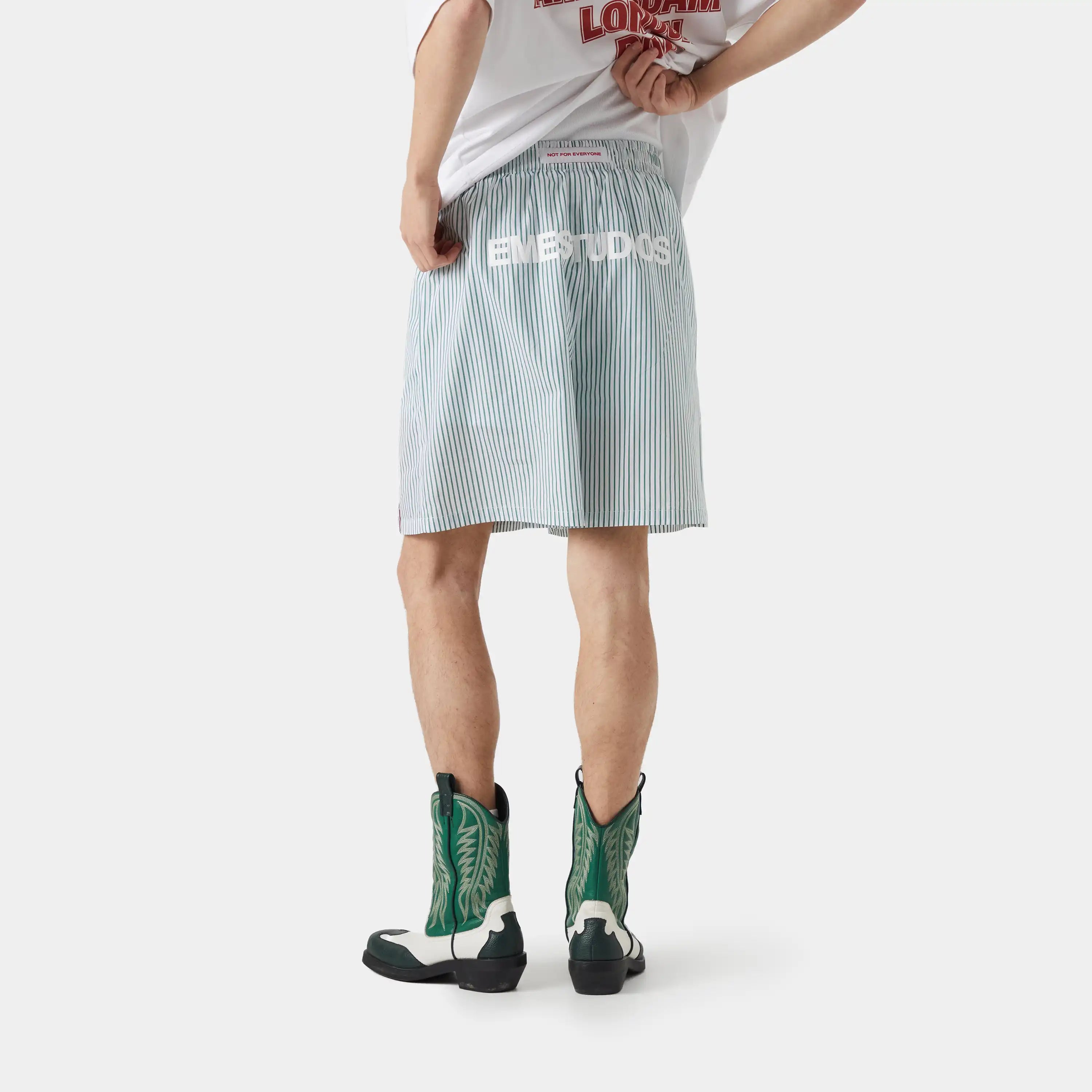 Jammies LS Green Striped