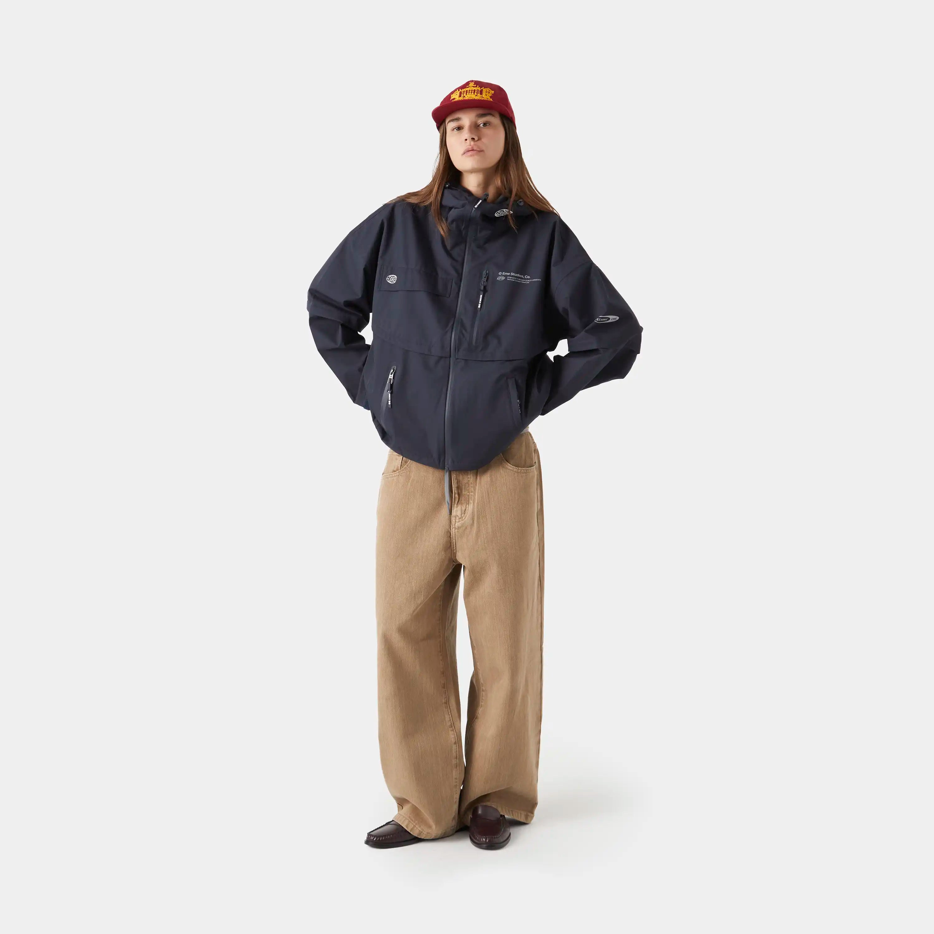 F - 5135 Navy Windbreaker