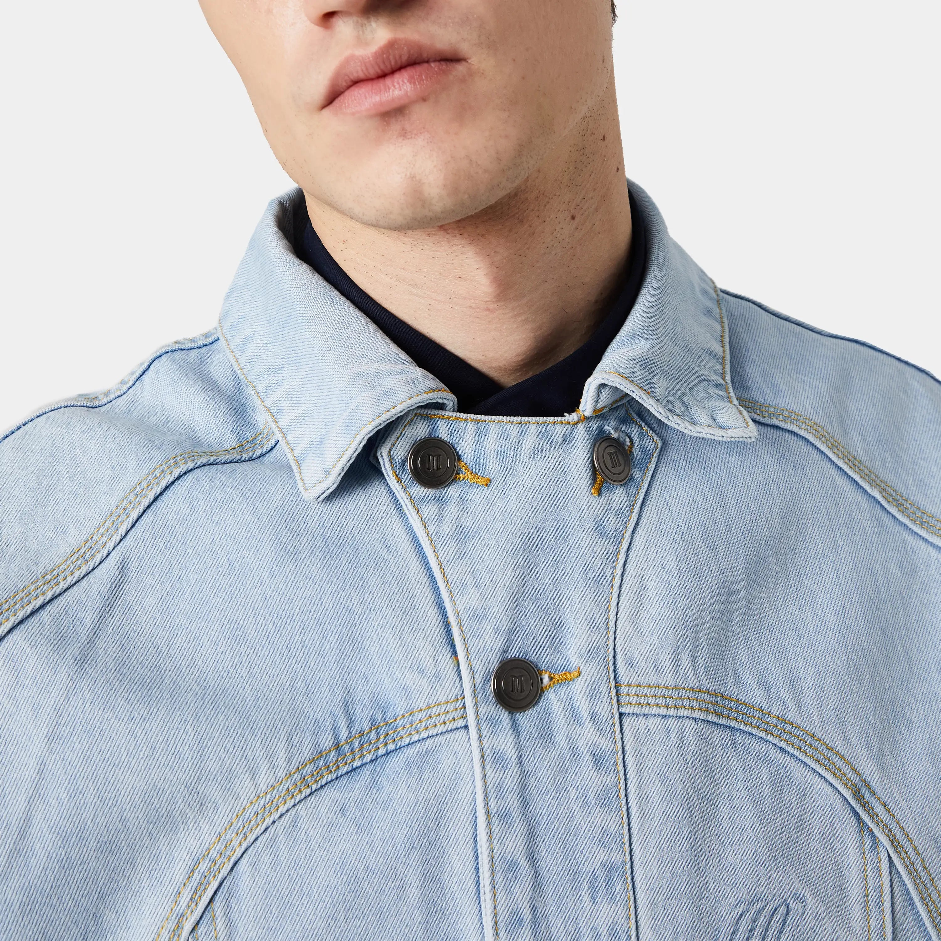 Eddy Pale Denim Boxy Jacket