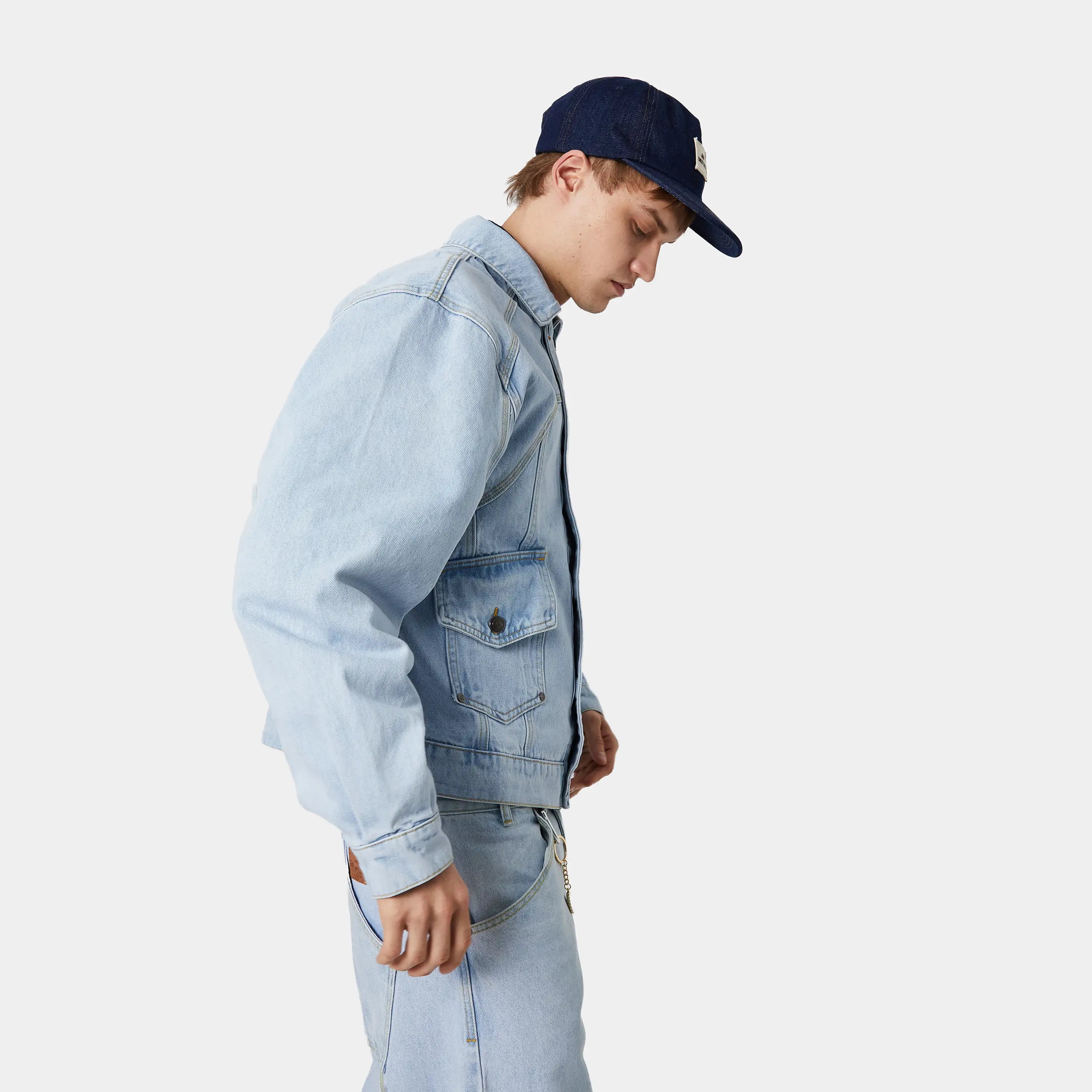 Eddy Pale Denim Boxy Jacket