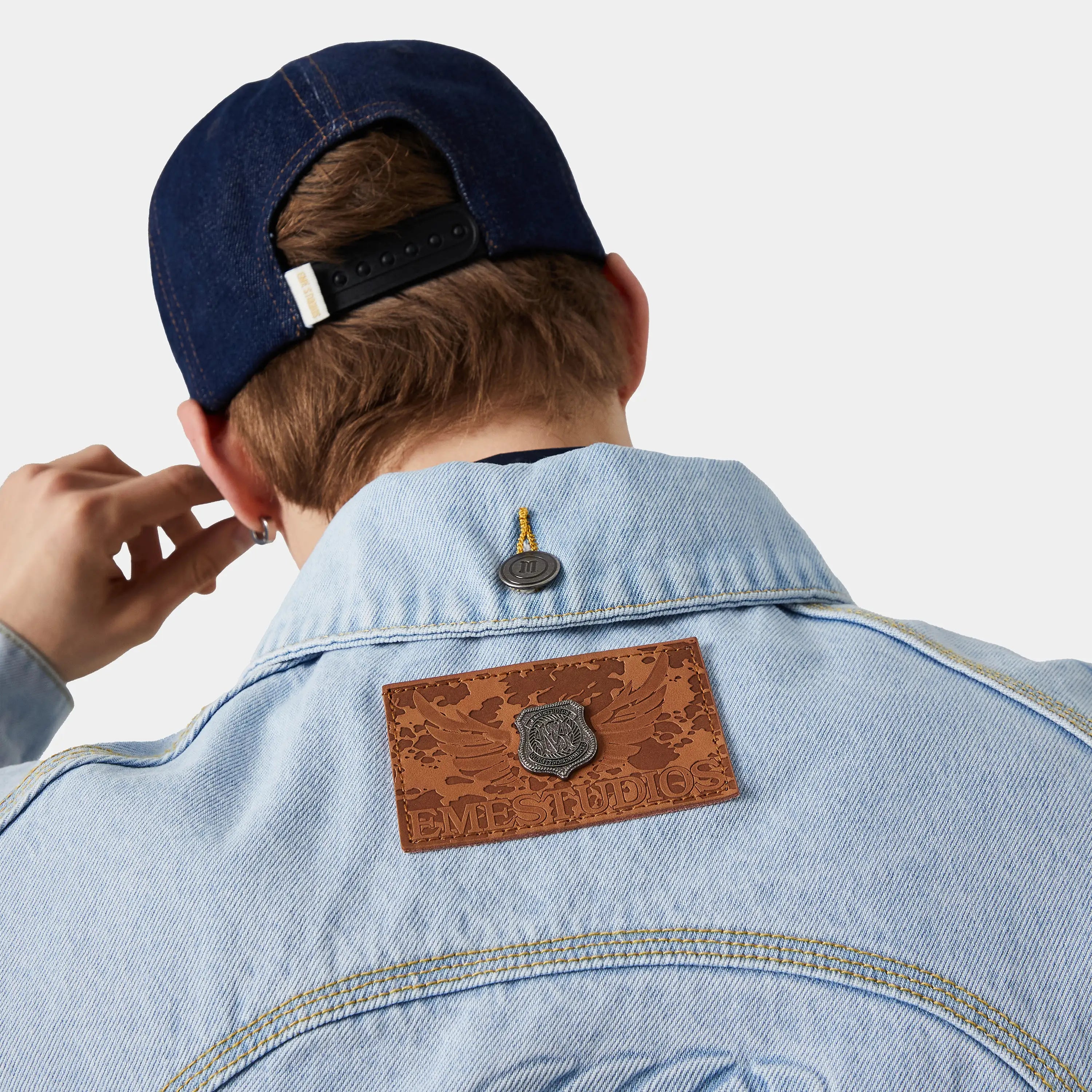 Eddy Pale Denim Boxy Jacket