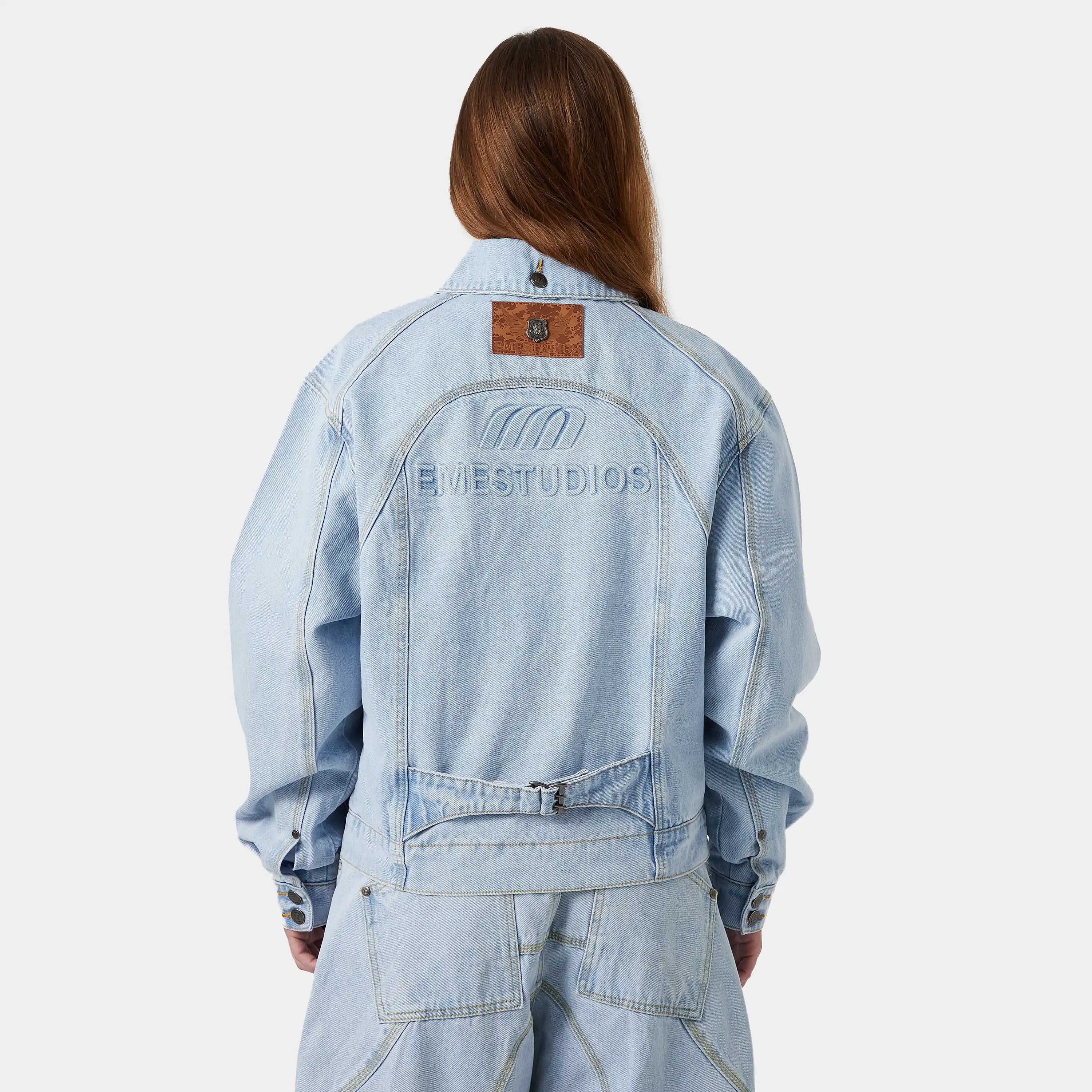 Eddy Pale Denim Boxy Jacket