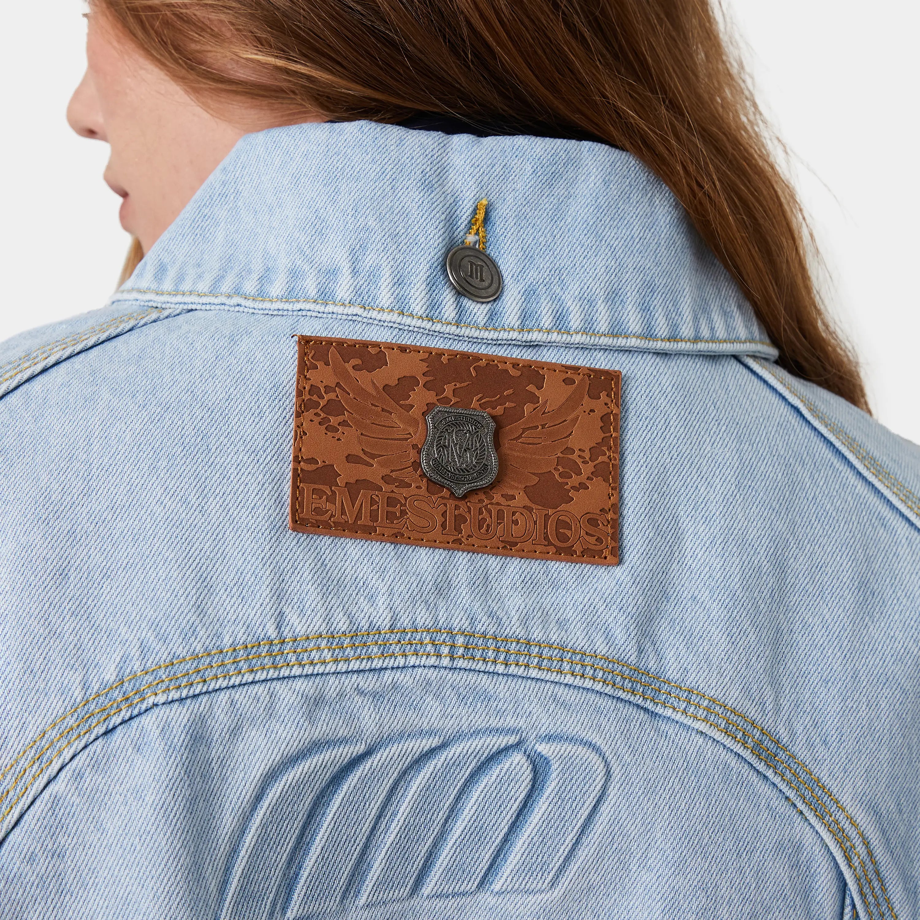 Eddy Pale Denim Boxy Jacket
