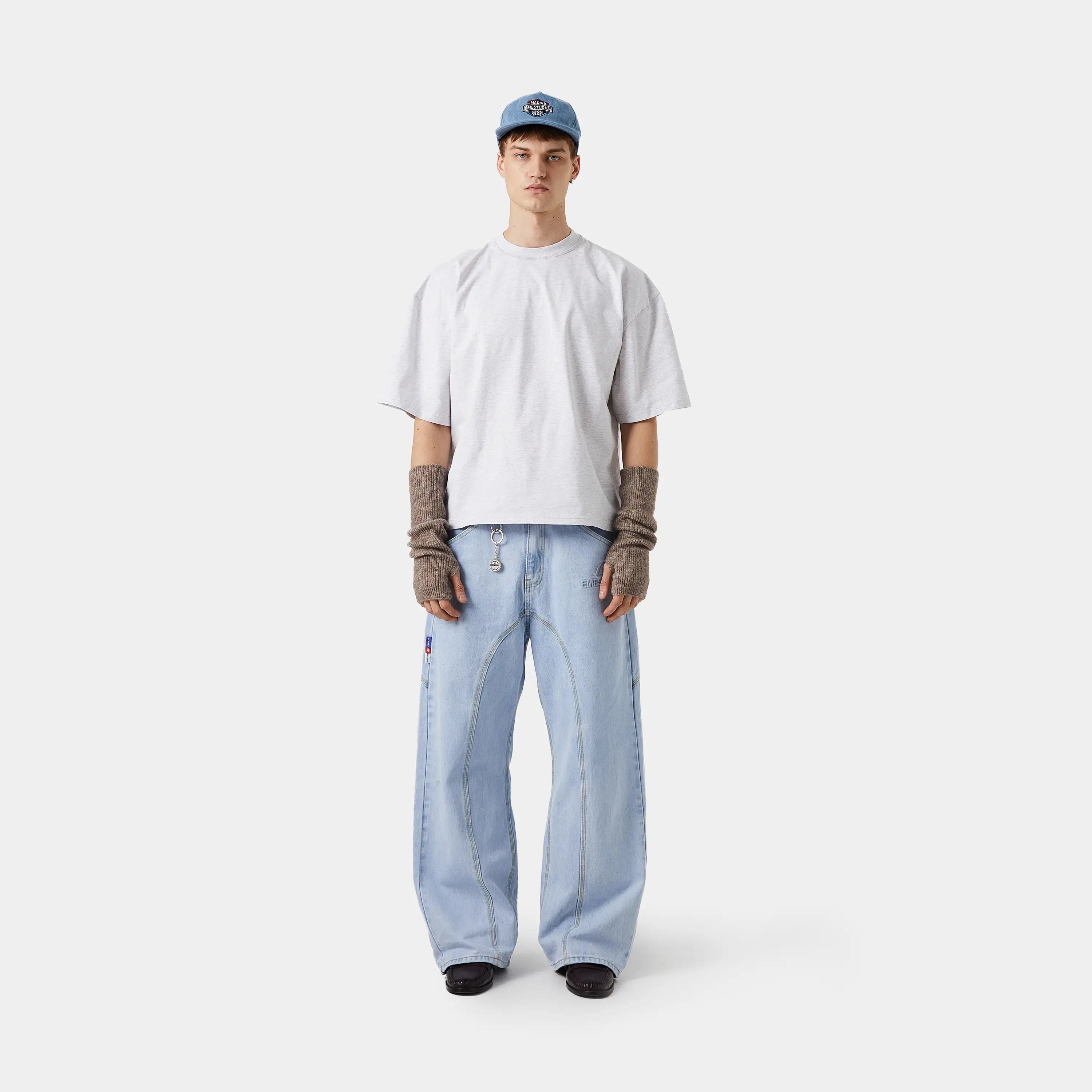 Basic Tee Grey 2 Pack