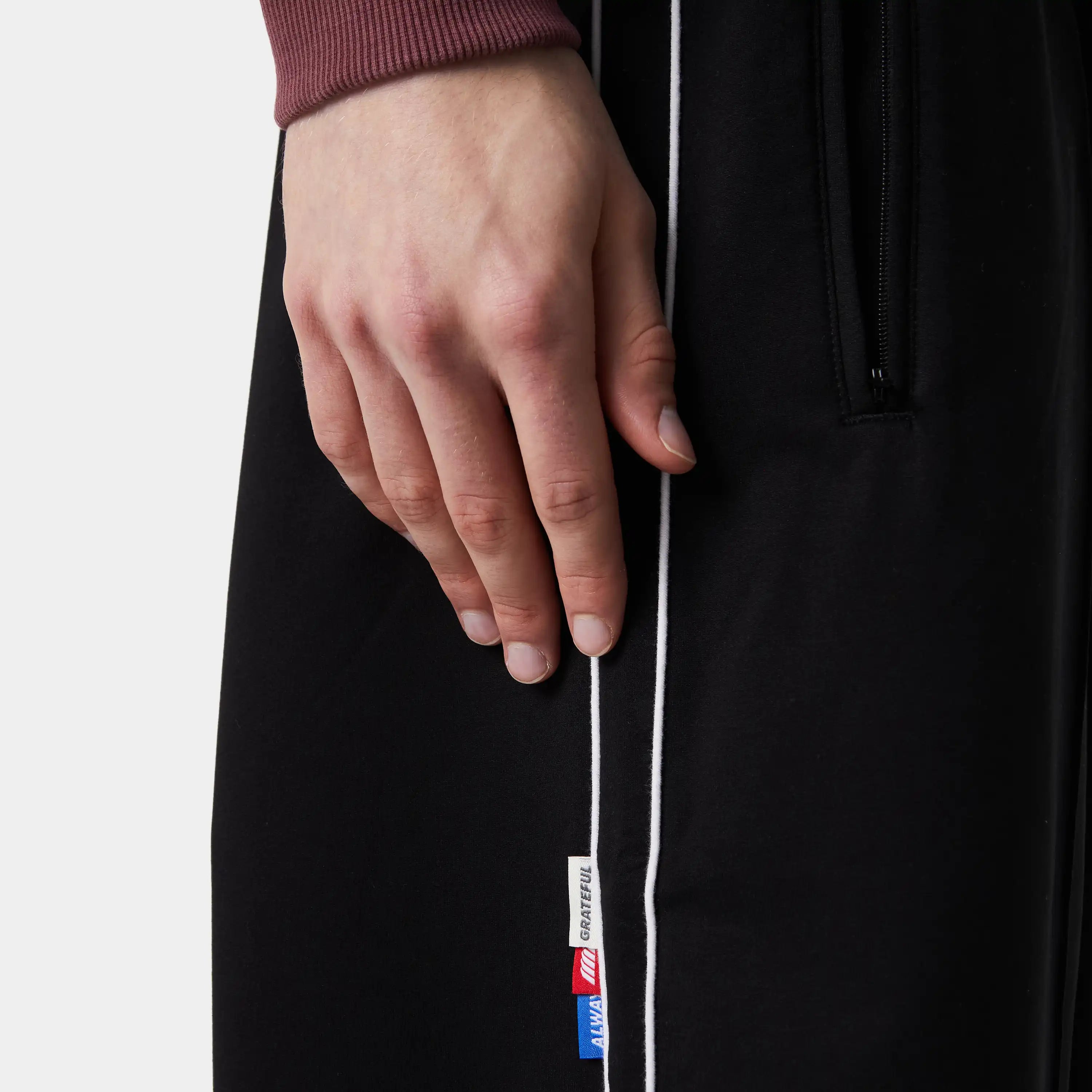 Somm Black Baggy Sweatpants