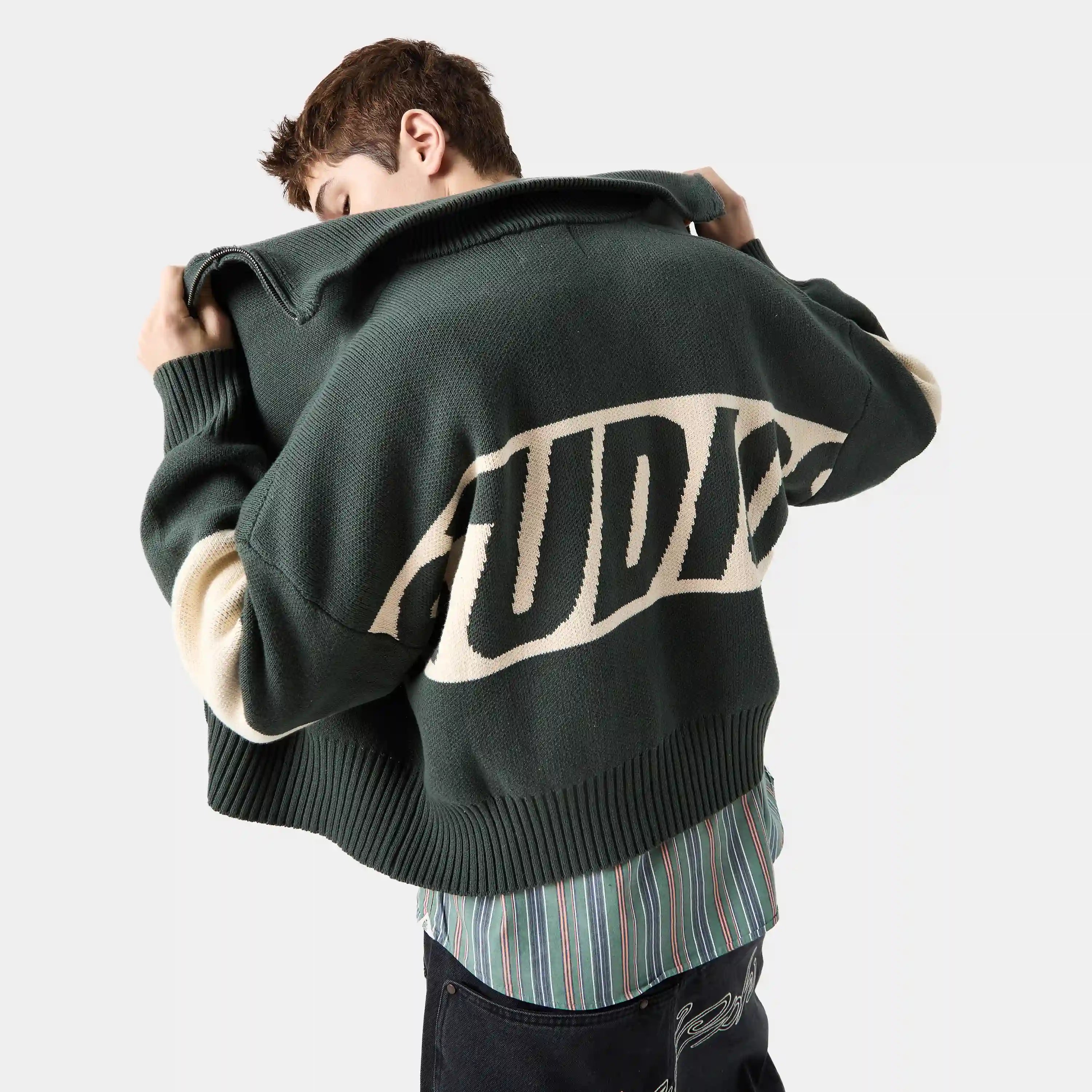 Thrill Hunt Zipper Knit