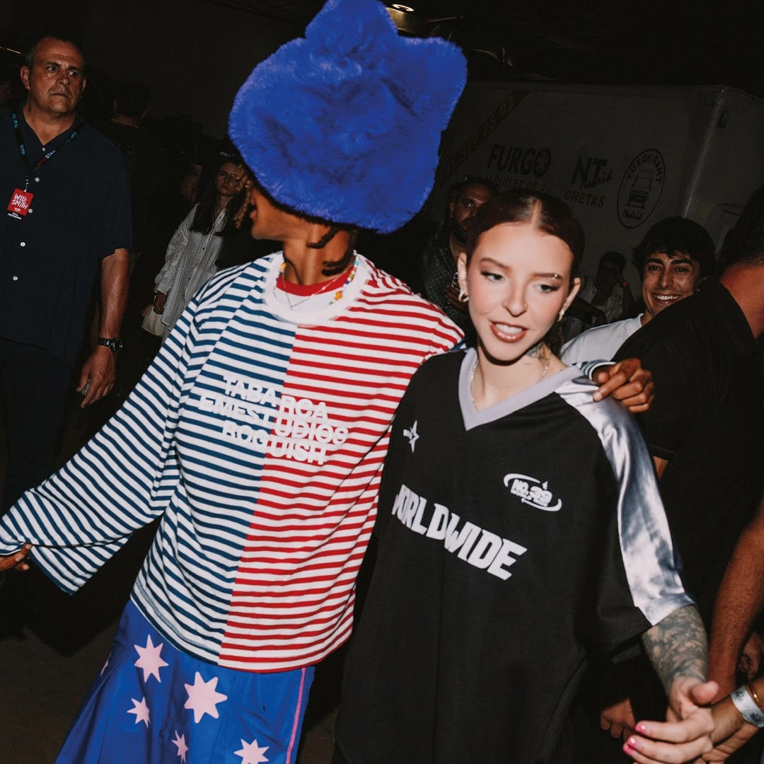 Roguish Navy Striped Long Sleeve