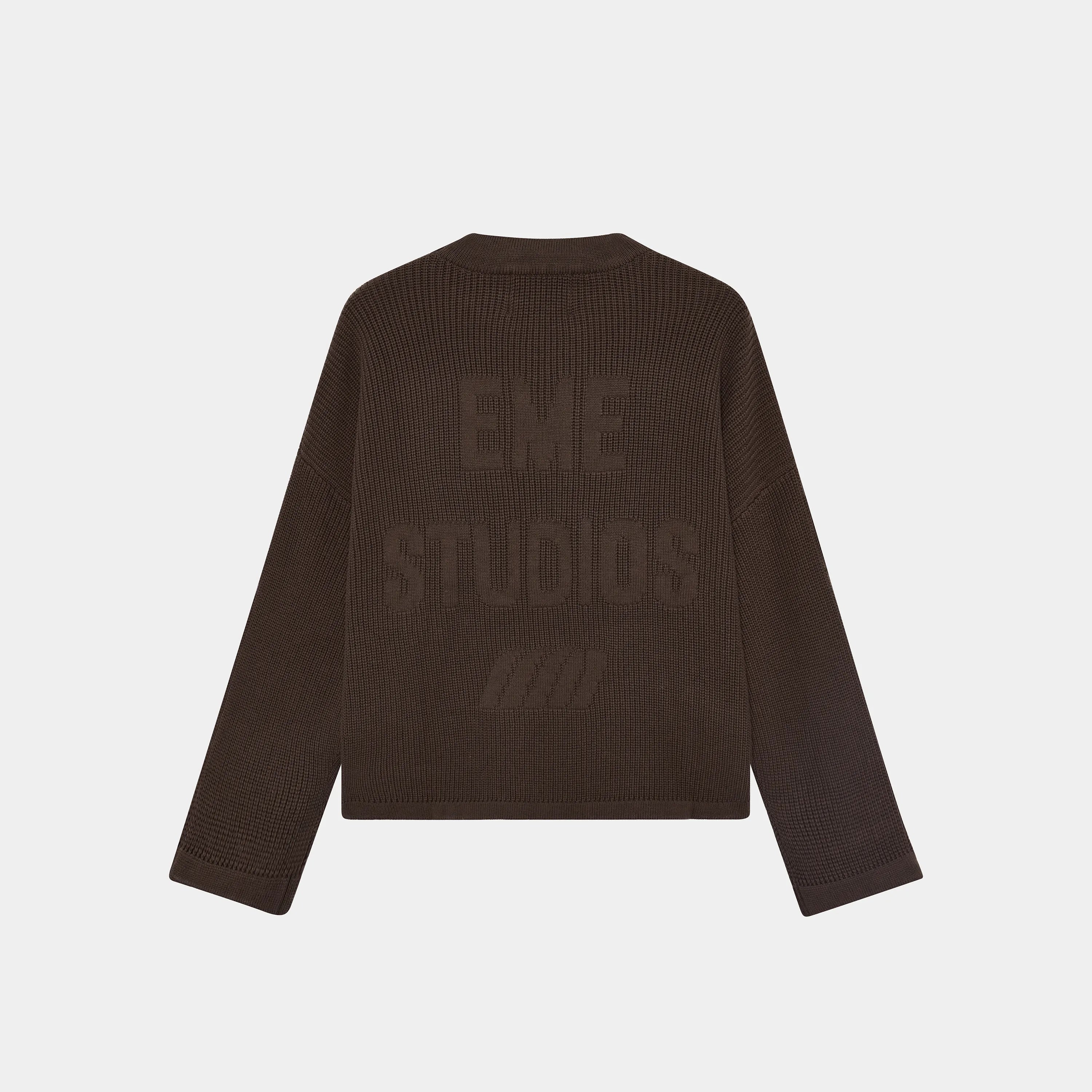 Sleek Fawn Knit Sweater