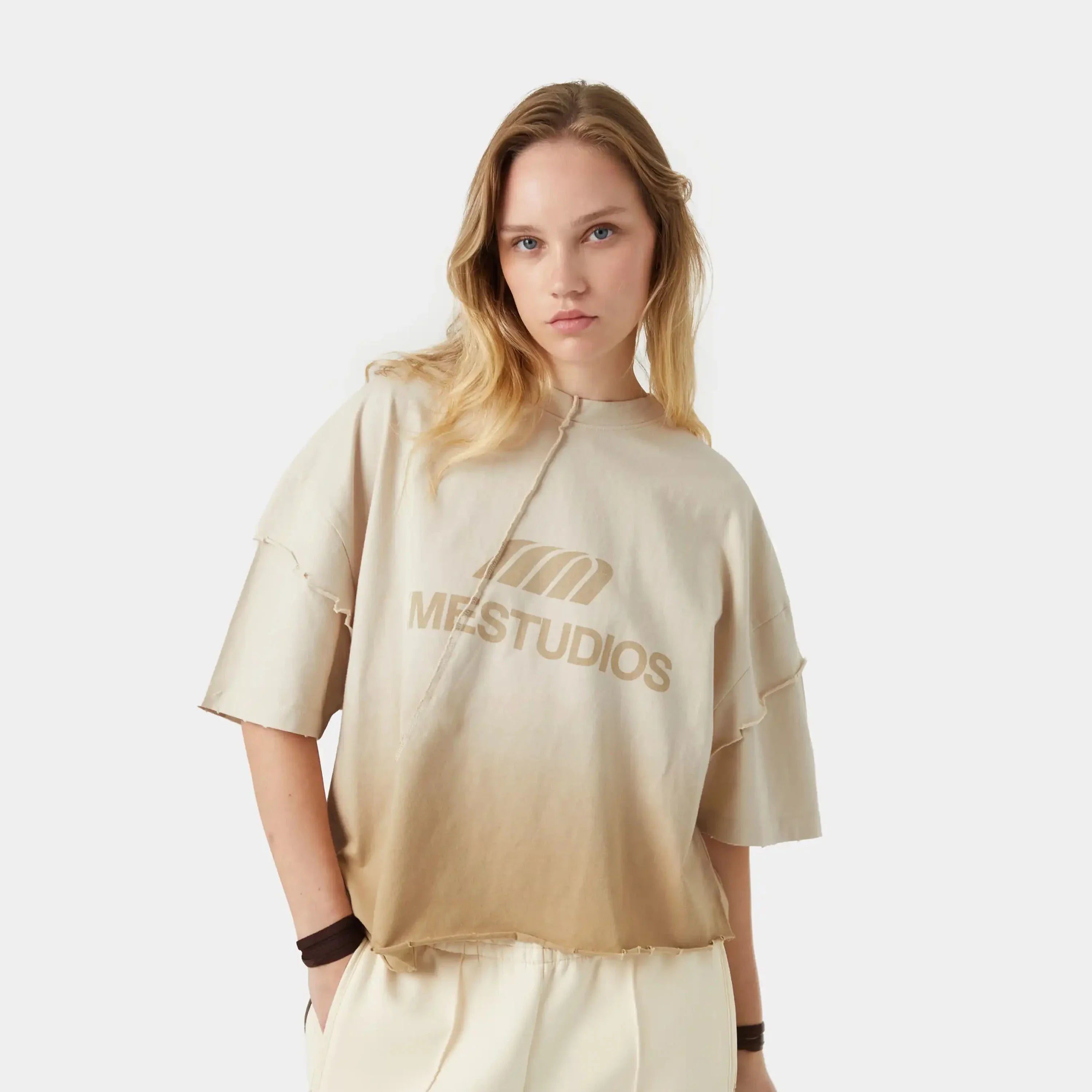 Rustle Off Sand Oversized Tee