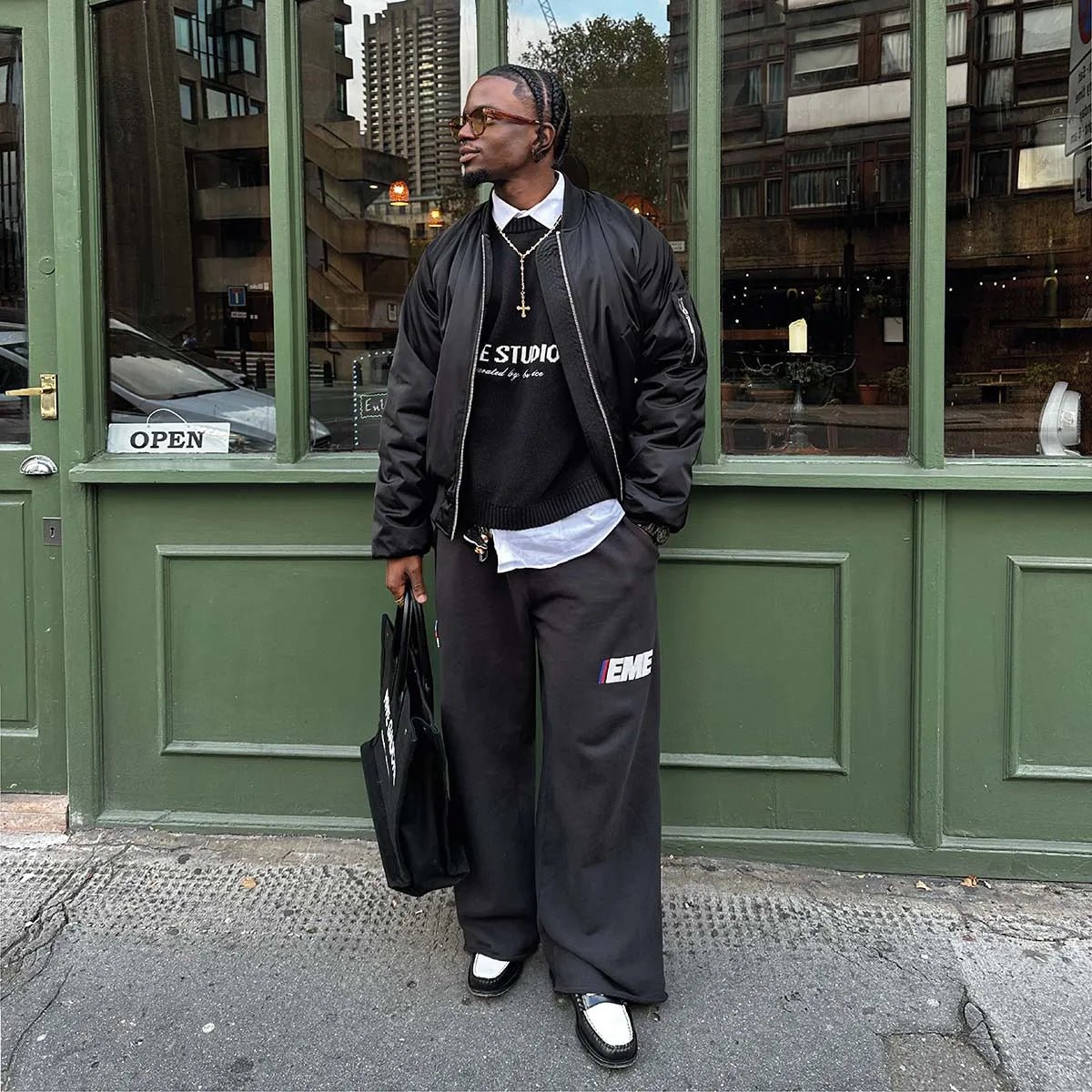 Master Shadow Knit Sweater