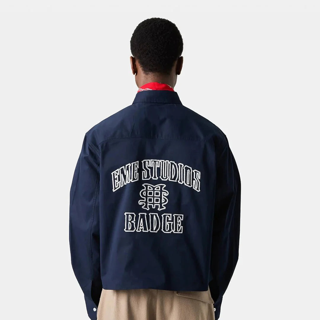 Badge Navy Shirt