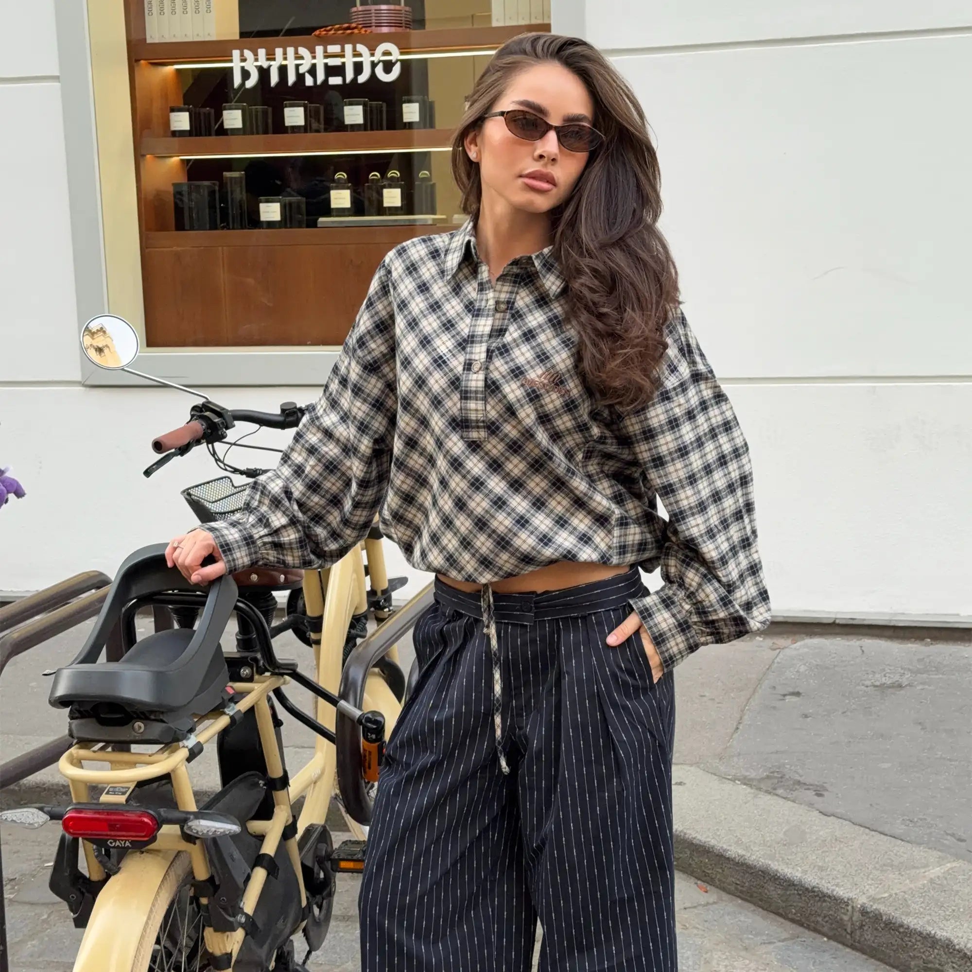 Fitz Popover Chocolate Shirt