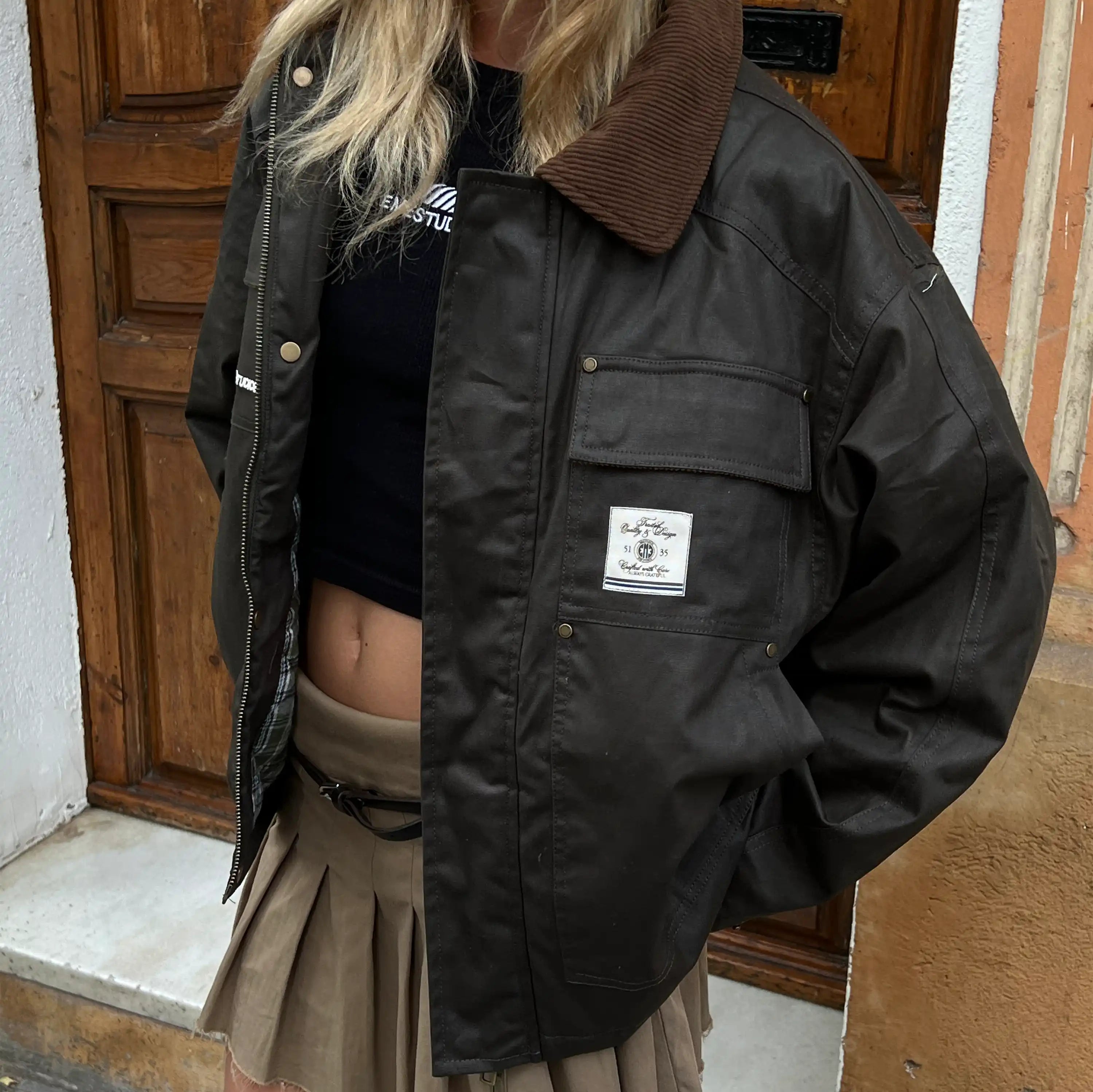 Ethos Forest Boxy Jacket