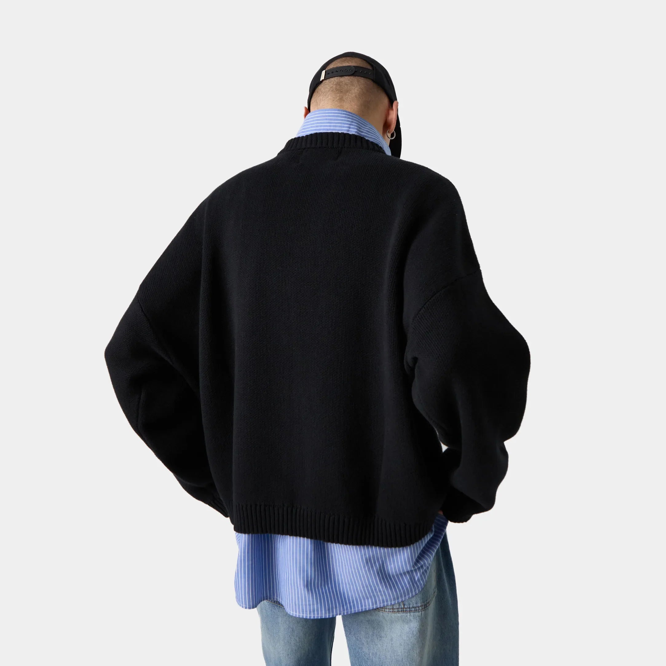 Flag Shadow Knit Sweater