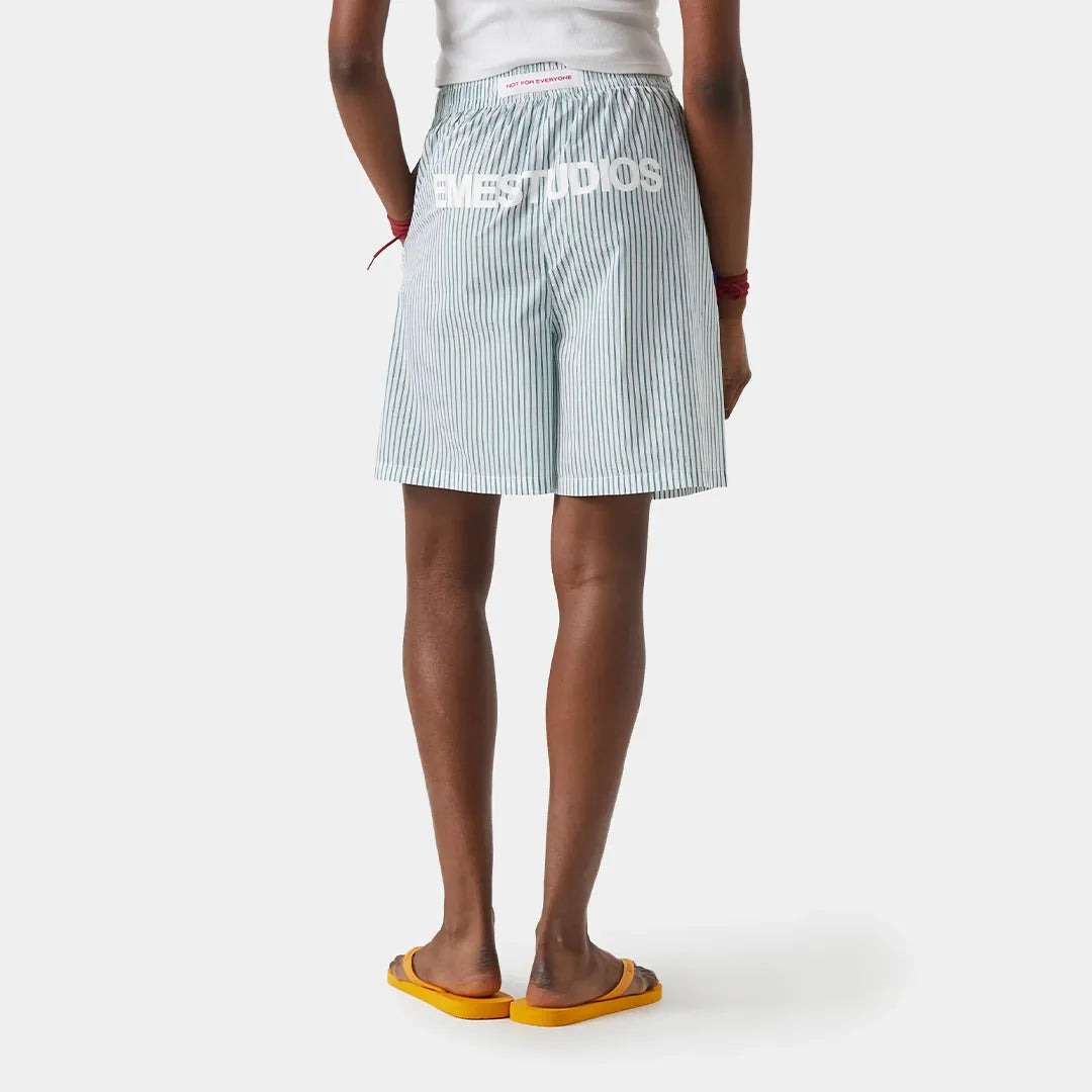 Jammies LS Green Striped