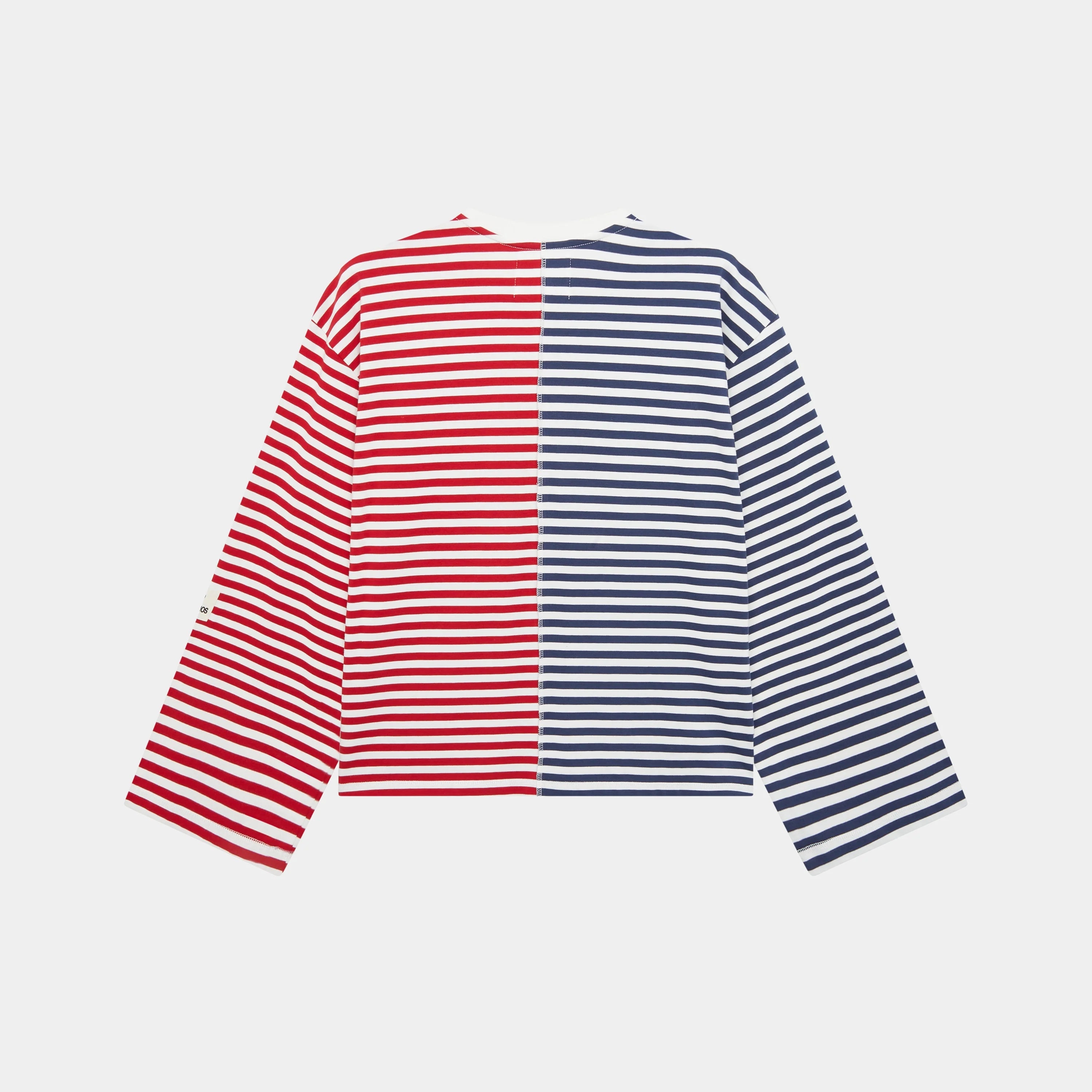 Roguish Navy Striped Long Sleeve