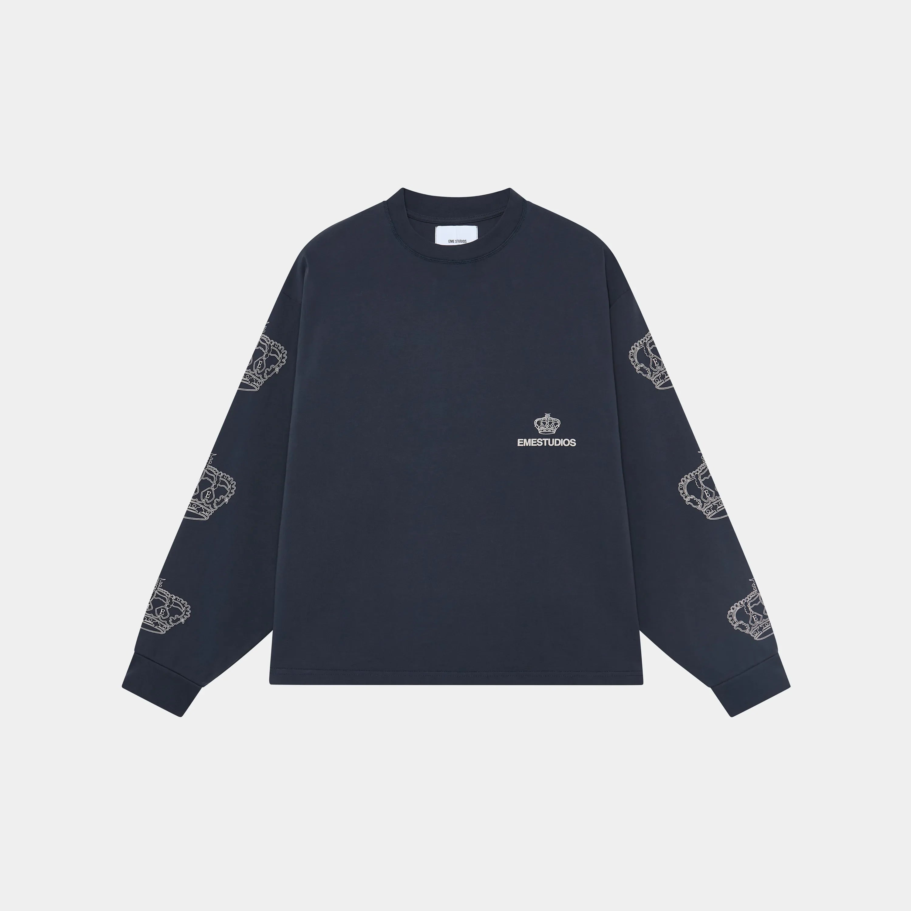 Crown Navy Long Sleeve