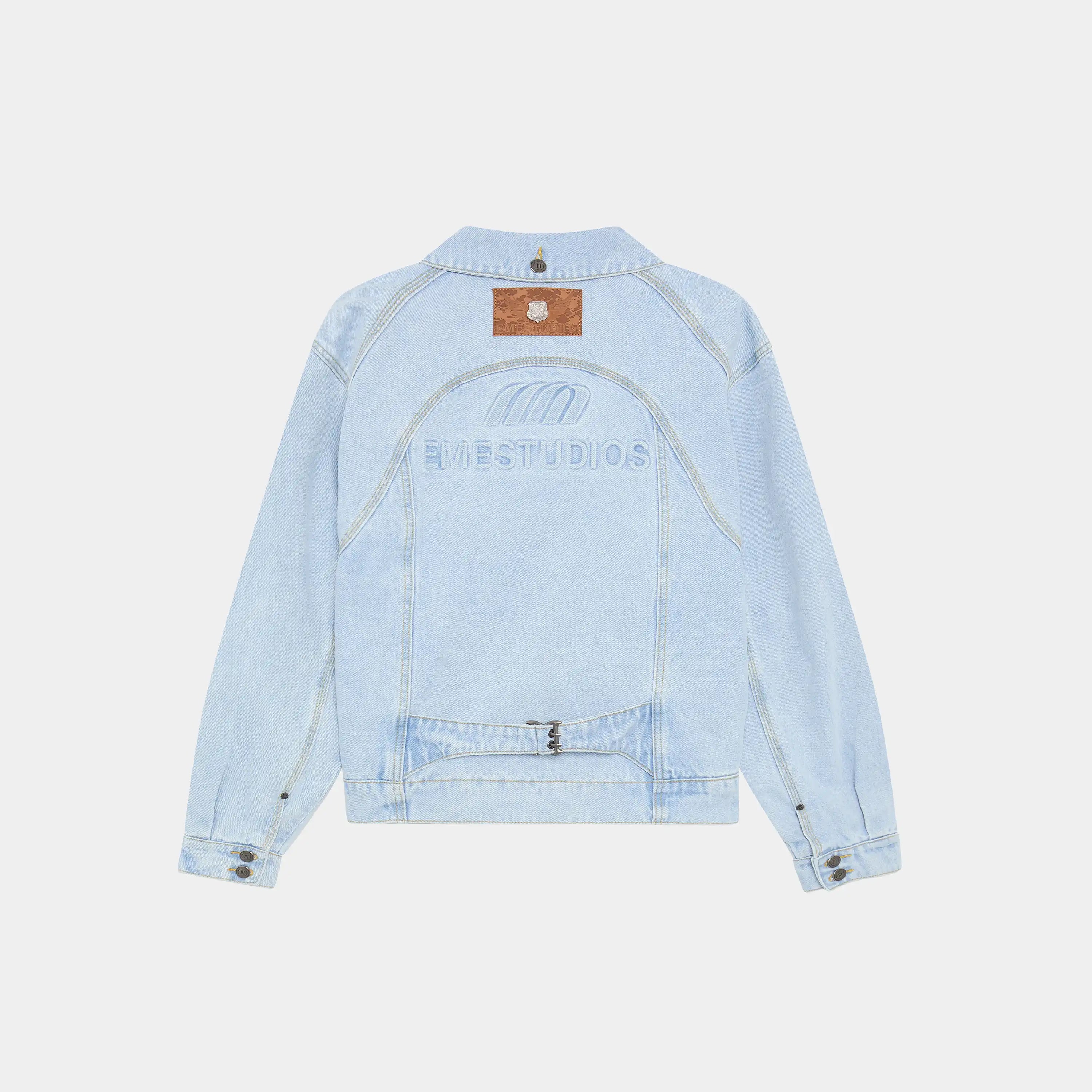Eddy Pale Denim Boxy Jacket
