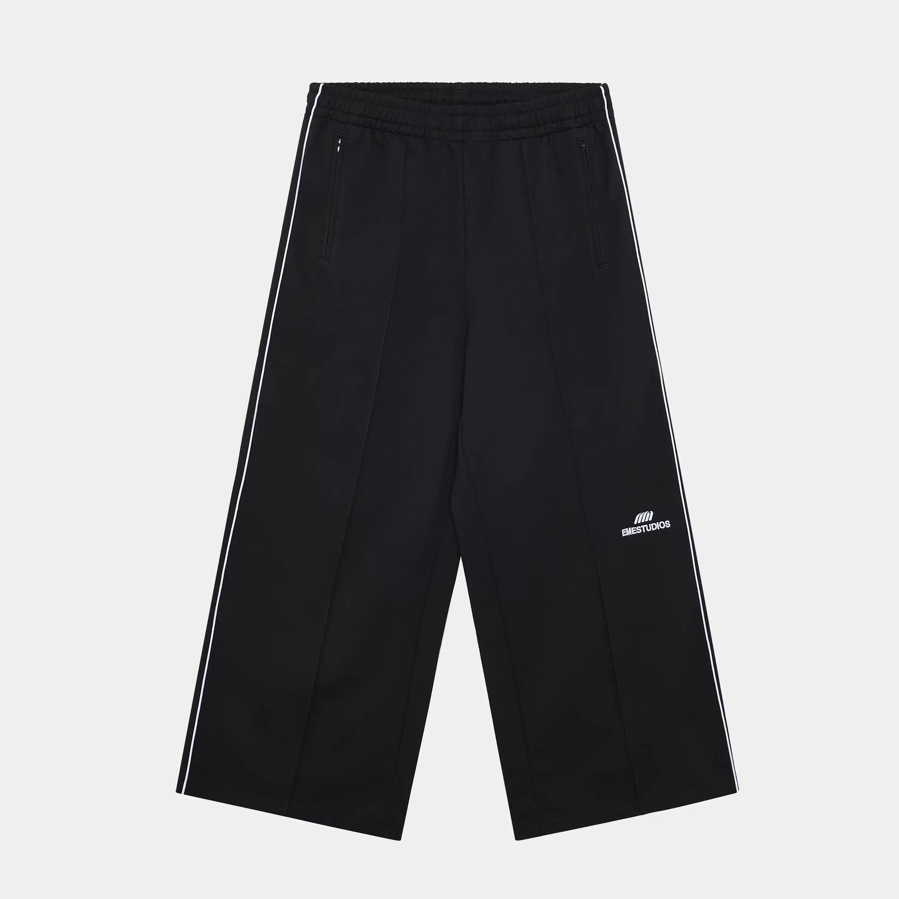 Somm Black Baggy Sweatpants