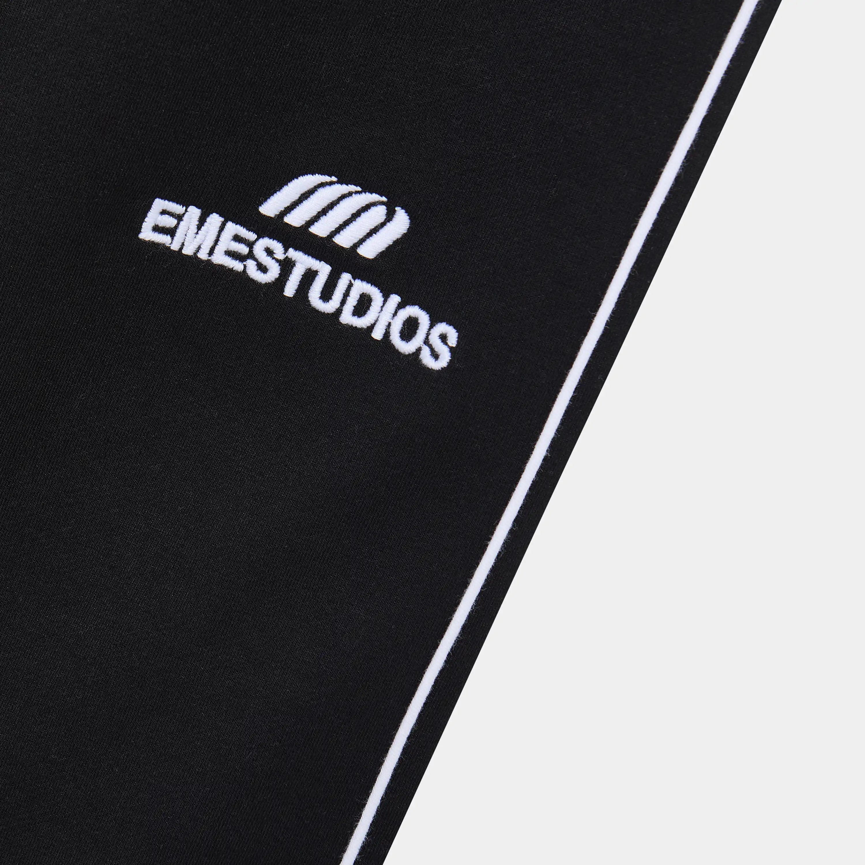 Somm Black Baggy Sweatpants