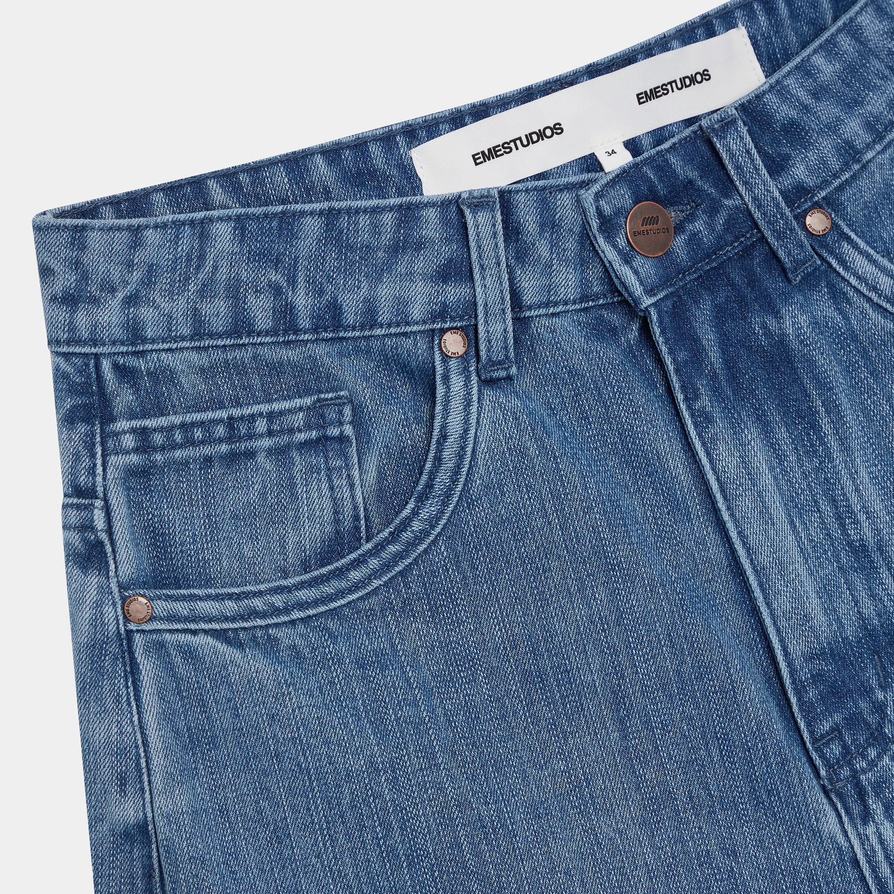 Andy Scratch Denim Jorts