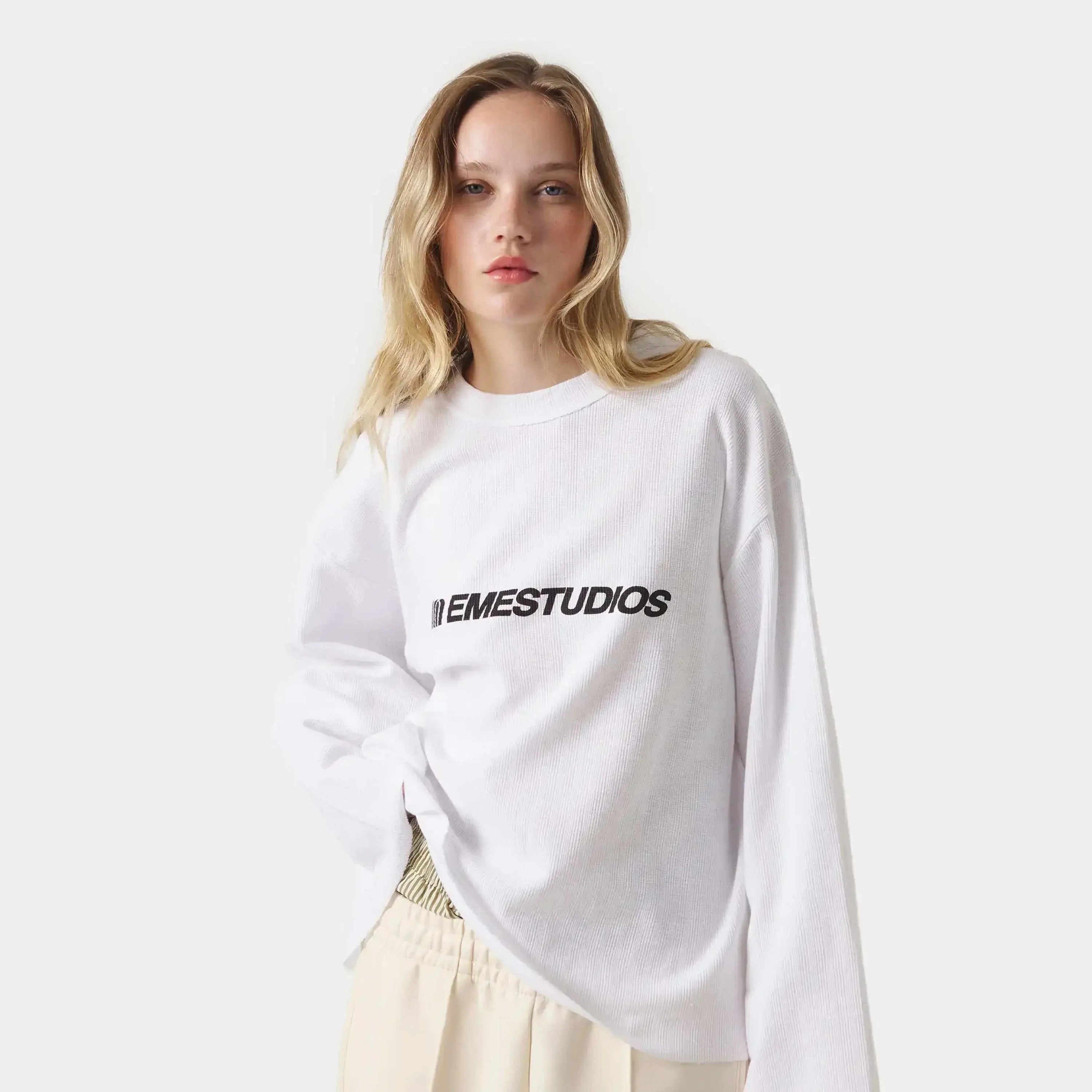 Metro White Long Sleeve