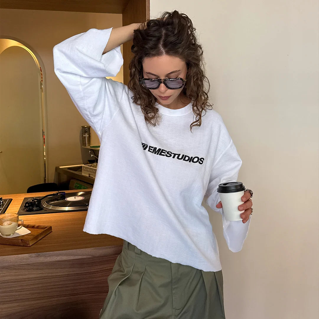 Metro White Long Sleeve