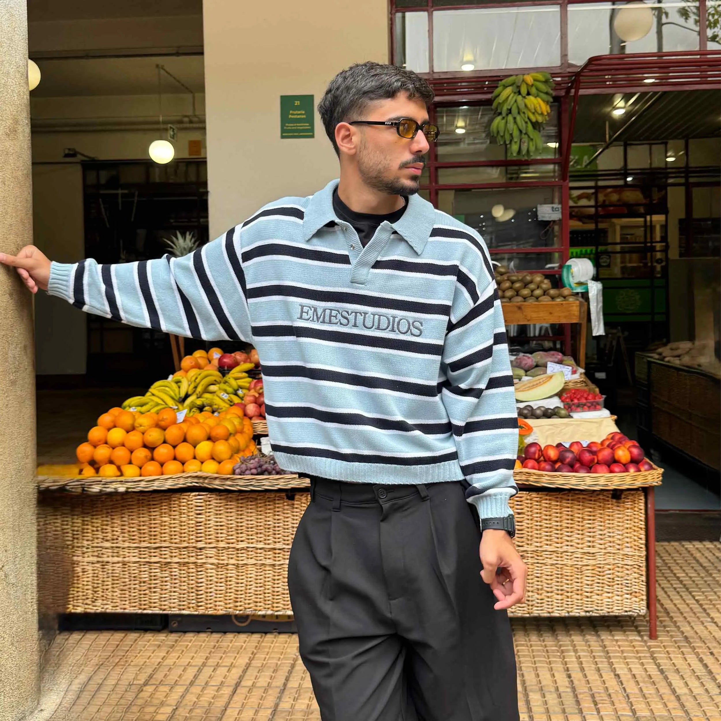 Sweet Lucent Knit Polo