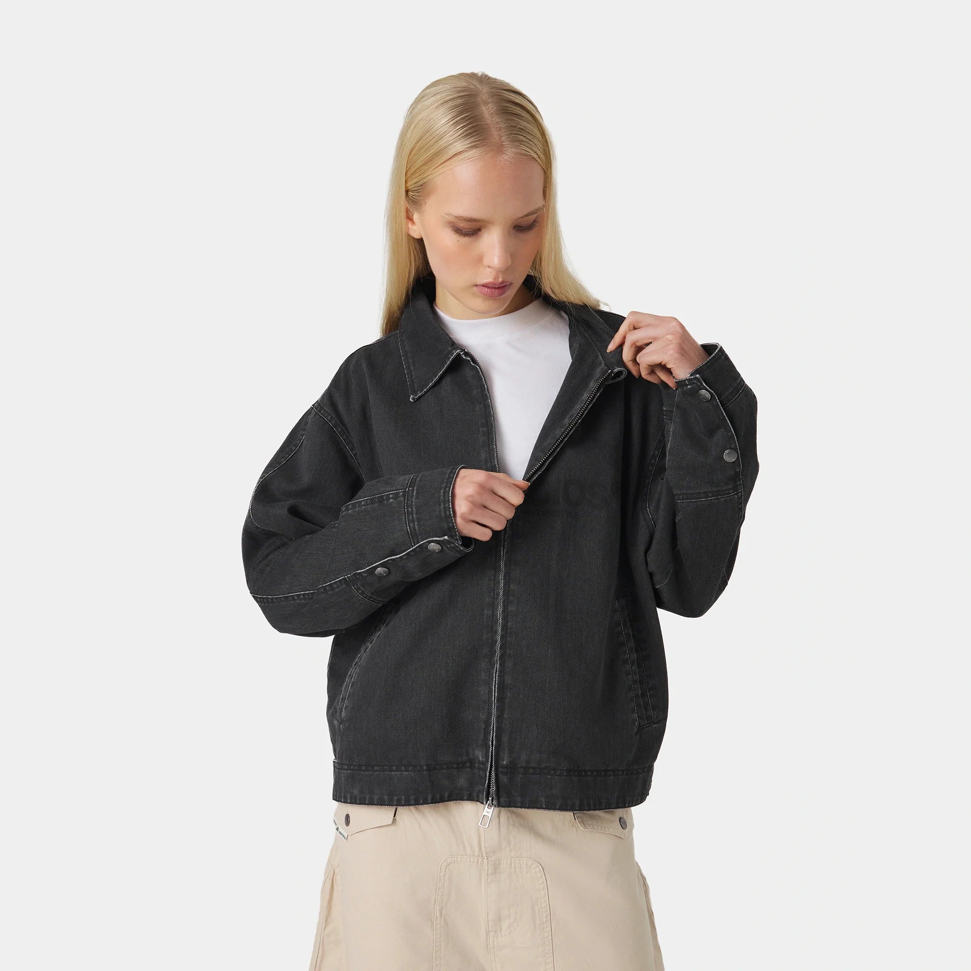 Metro Black Workwear Jacket