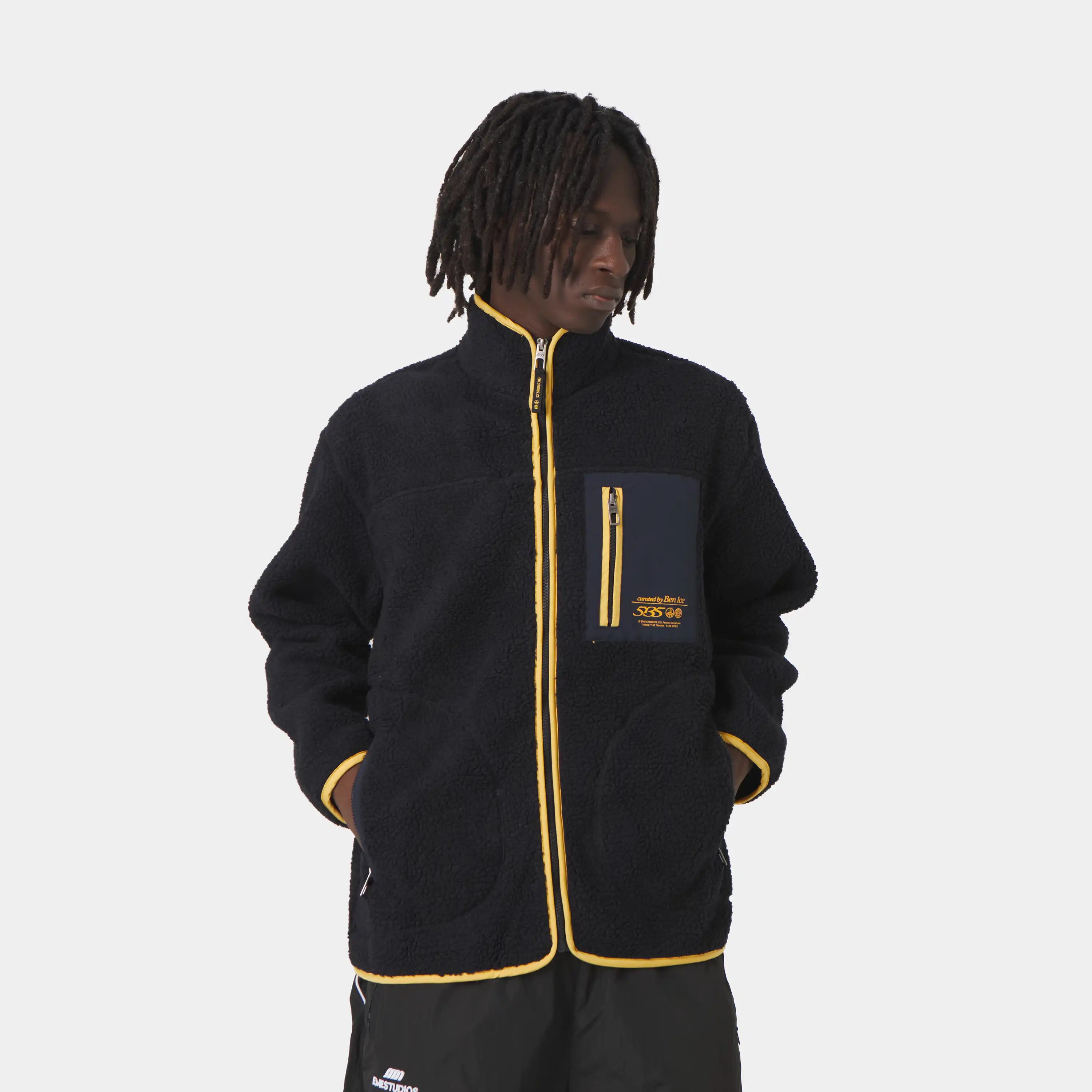 Antarctic Navy Sherpa Fleece