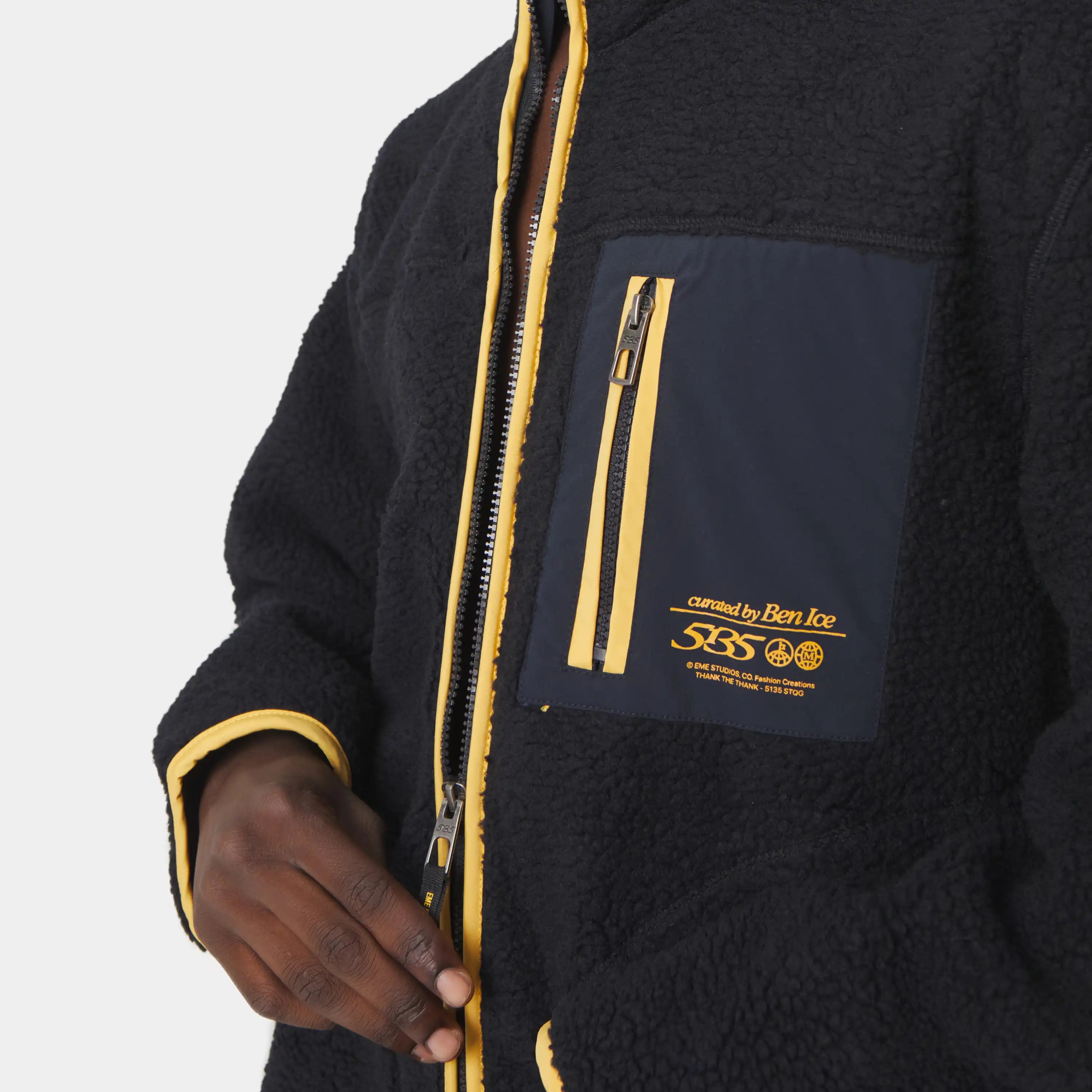 Antarctic Navy Sherpa Fleece