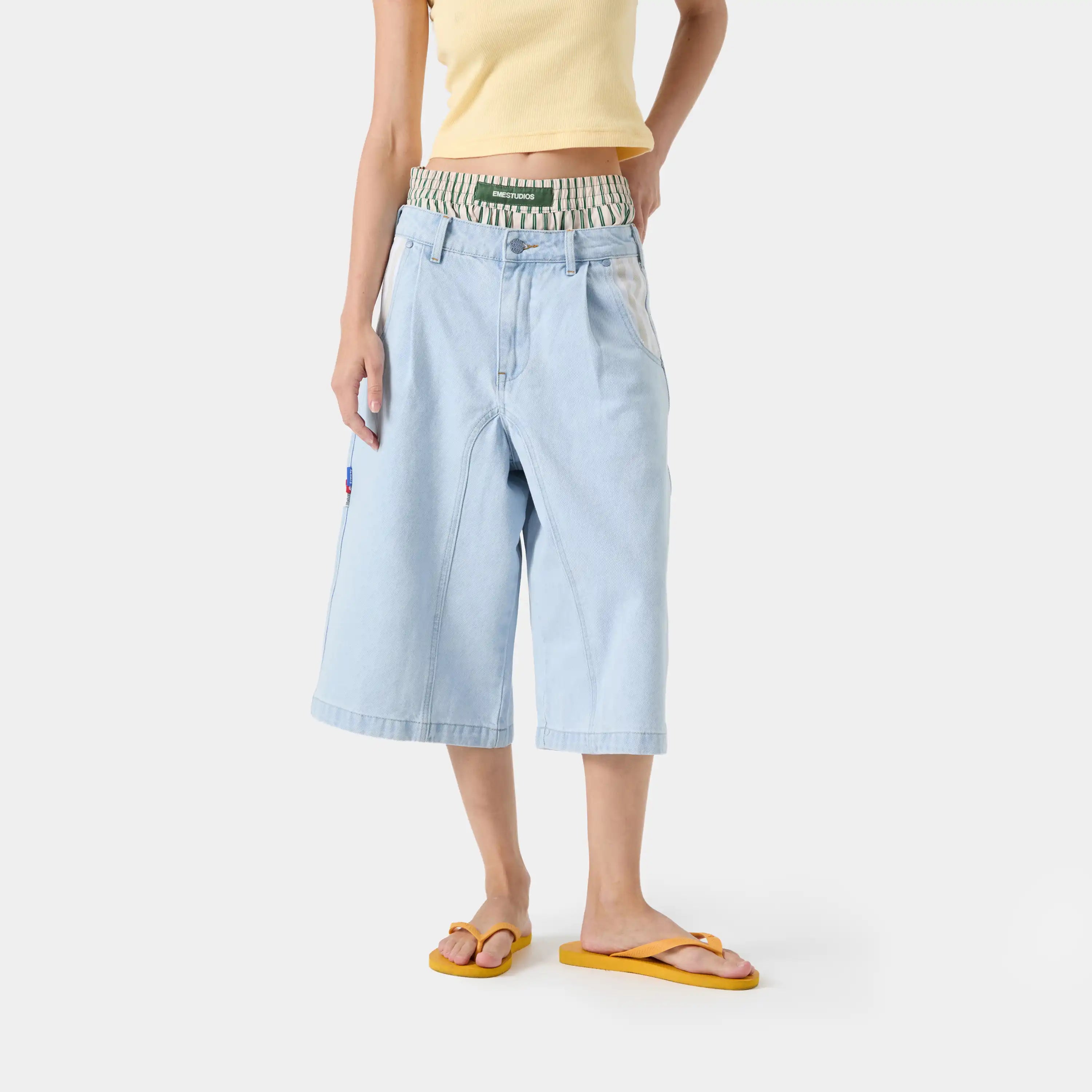 Tibiacore Blue Denim Jorts