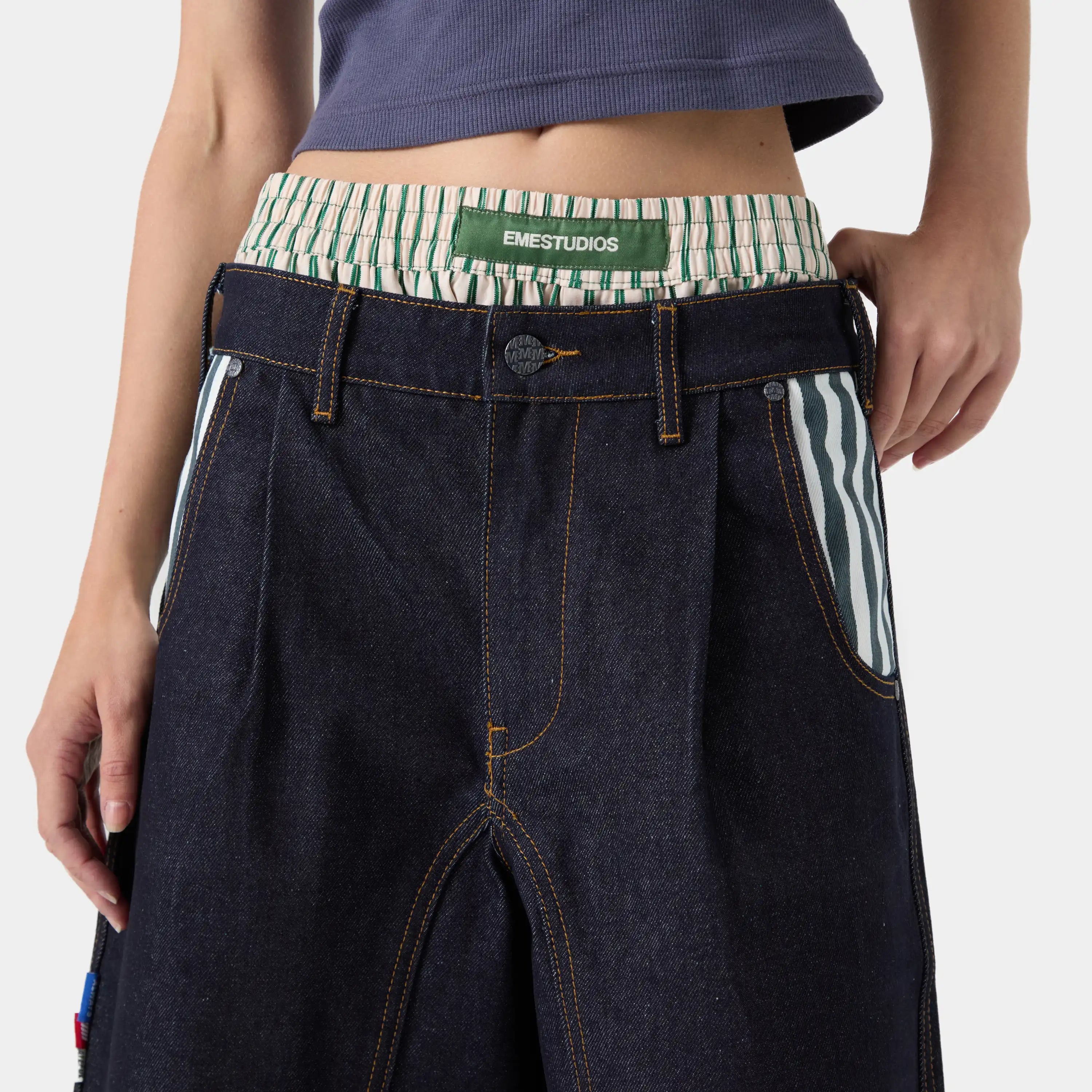 Tibiacore Raw Denim Jorts