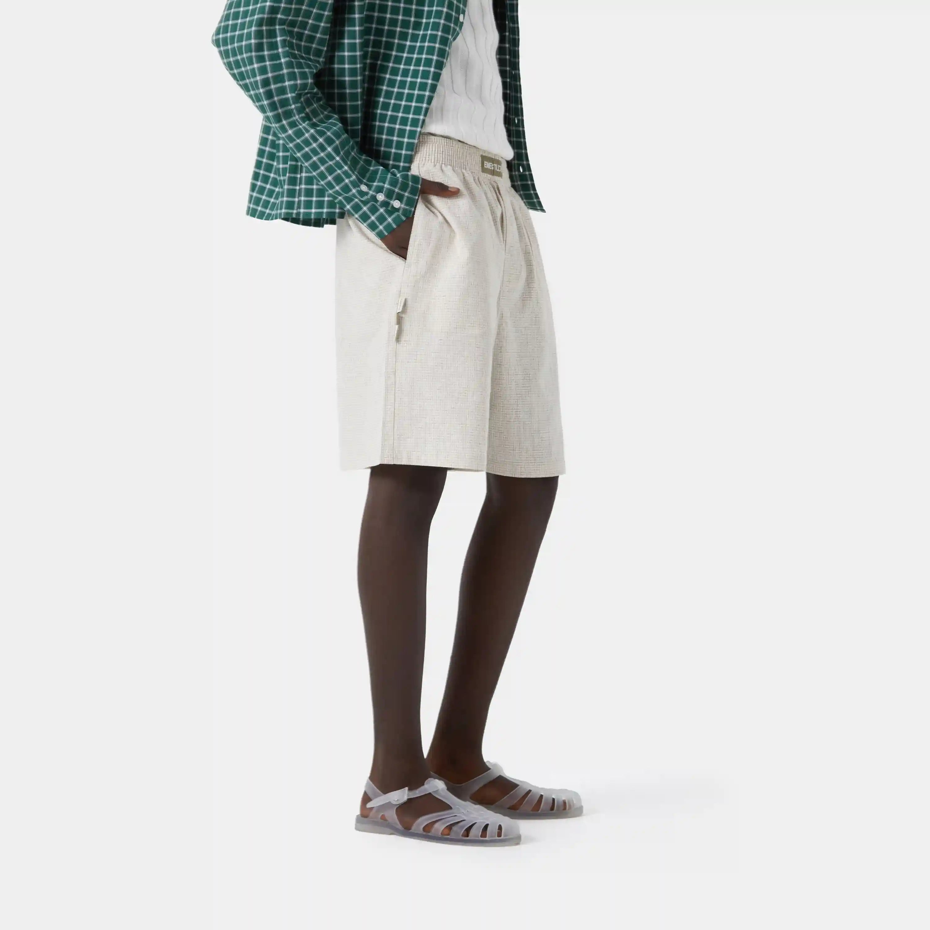 Llaut Jammies LS Off Sand Vichy