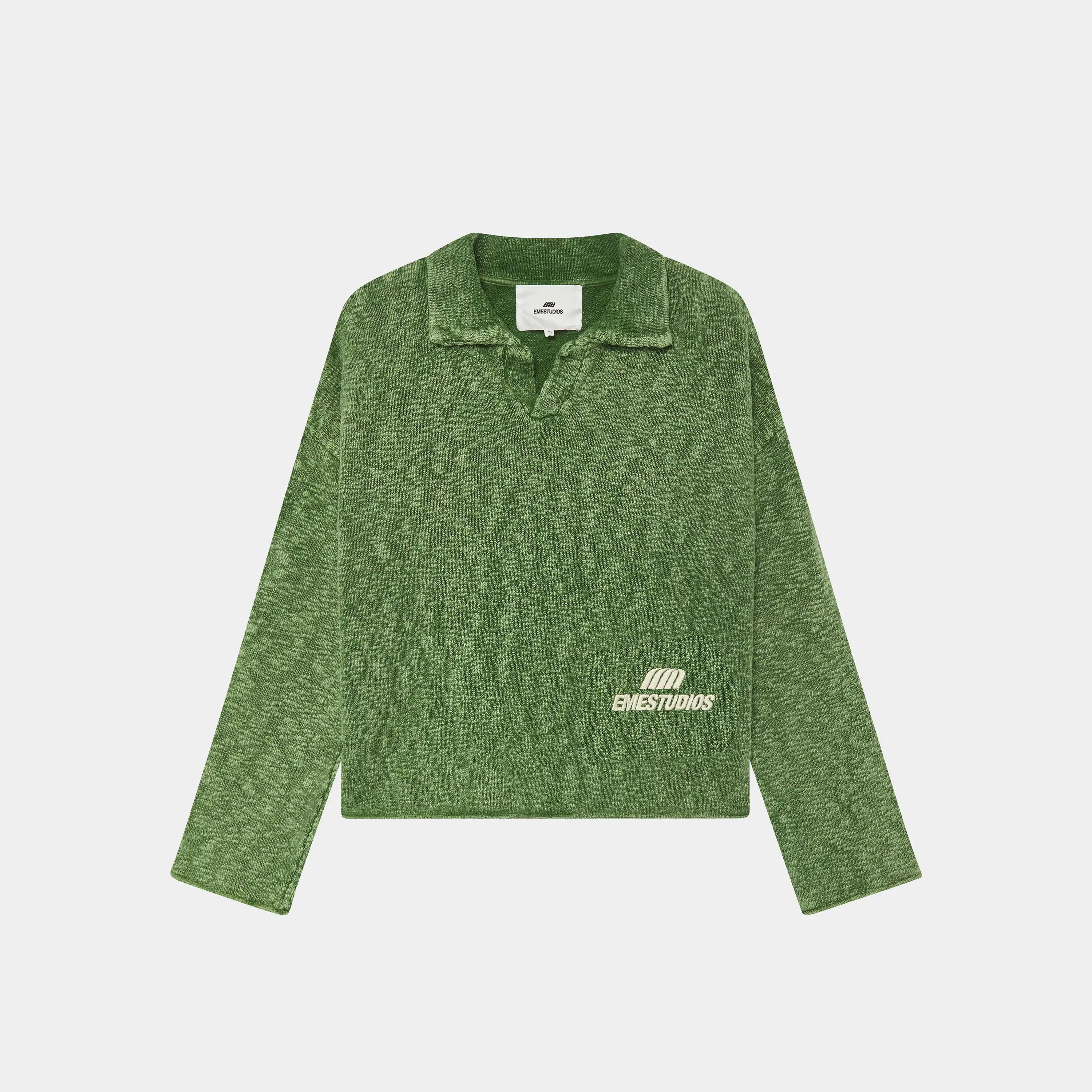 Kiff Polo Bottle Knit Distressed