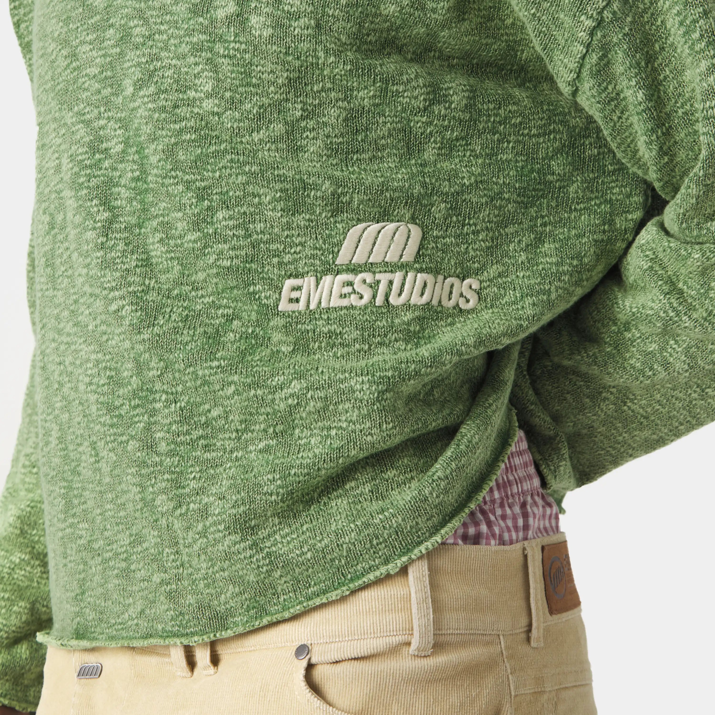 Kiff Polo Bottle Knit Distressed