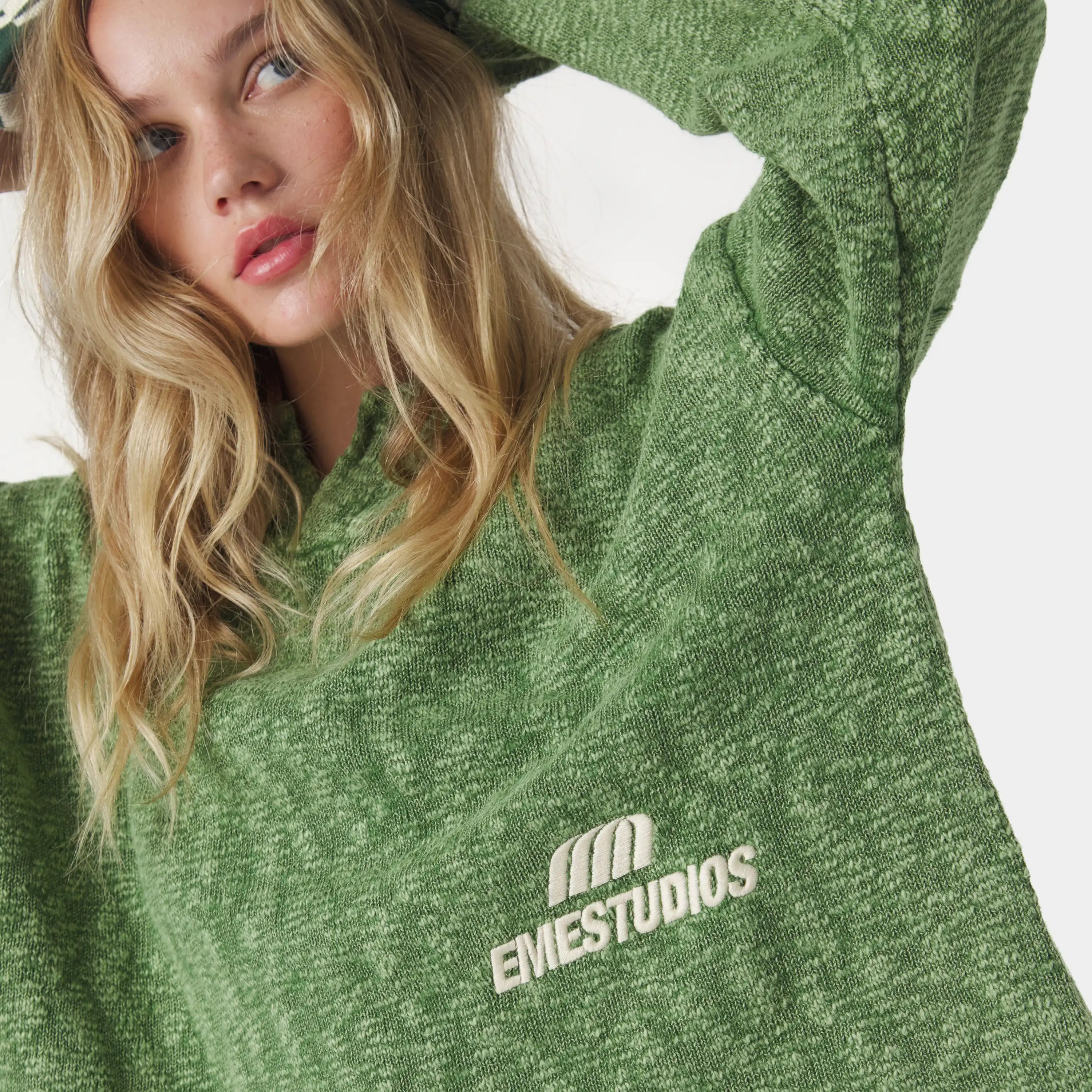 Kiff Polo Bottle Knit Distressed