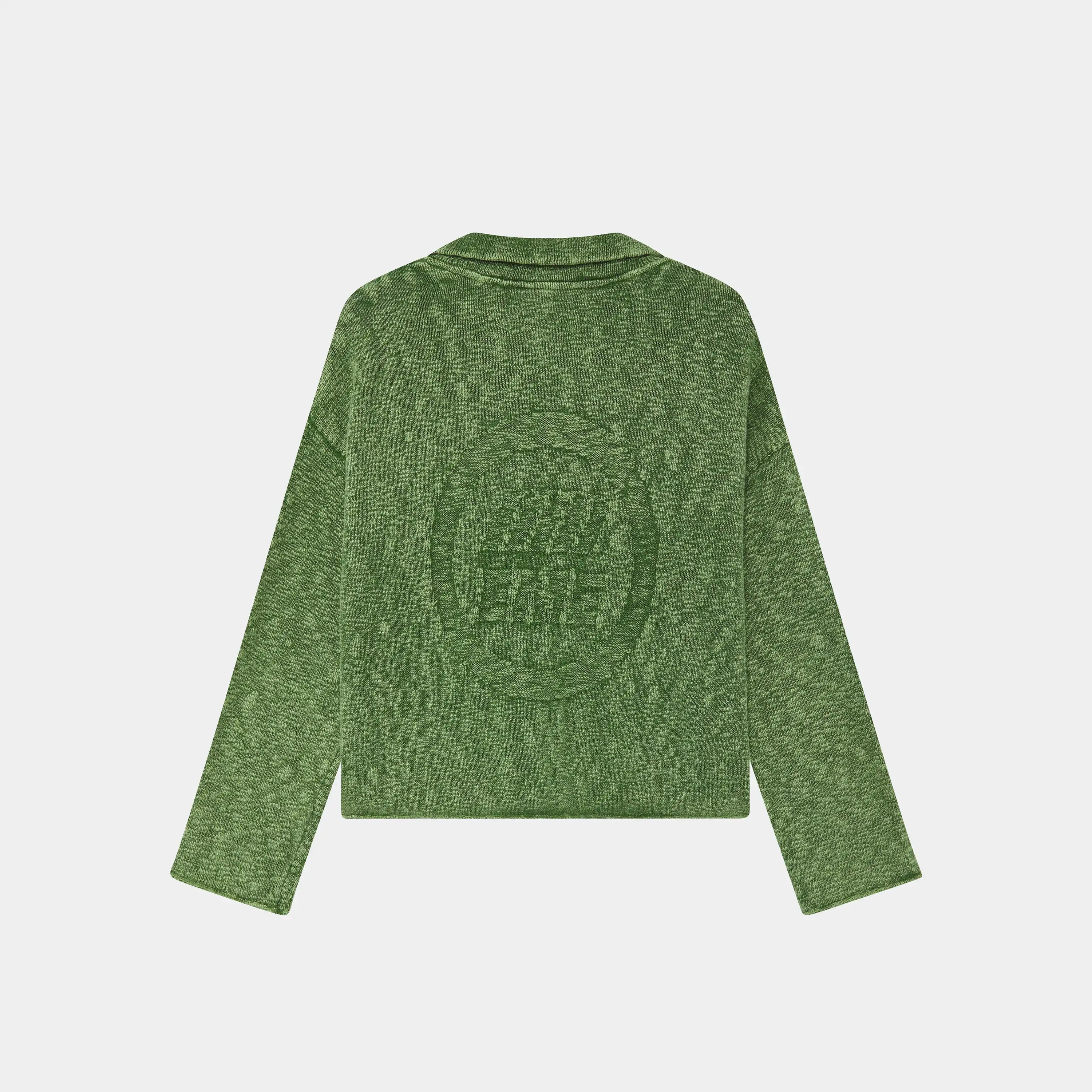 Kiff Polo Bottle Knit Distressed