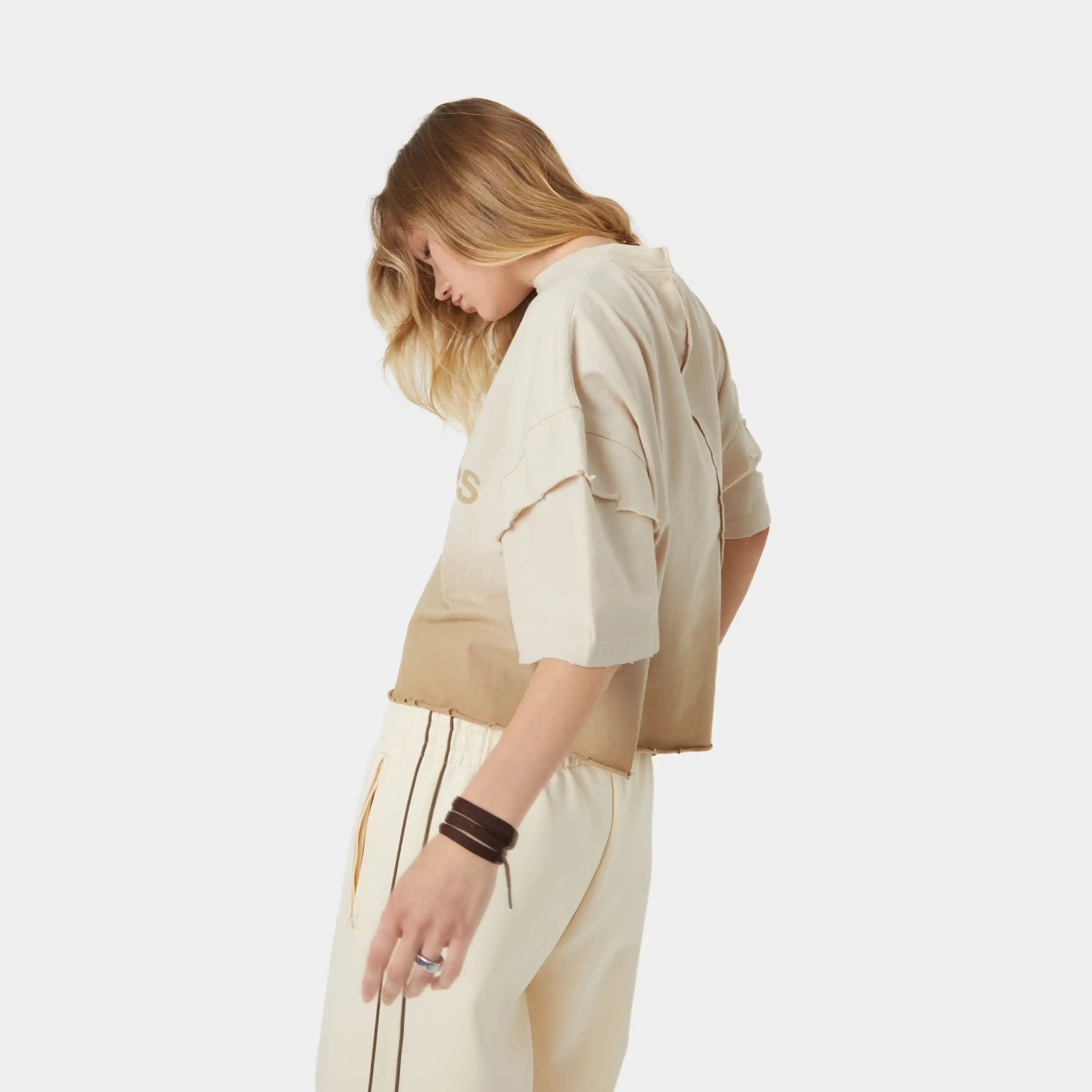 Rustle Off Sand Oversized Tee