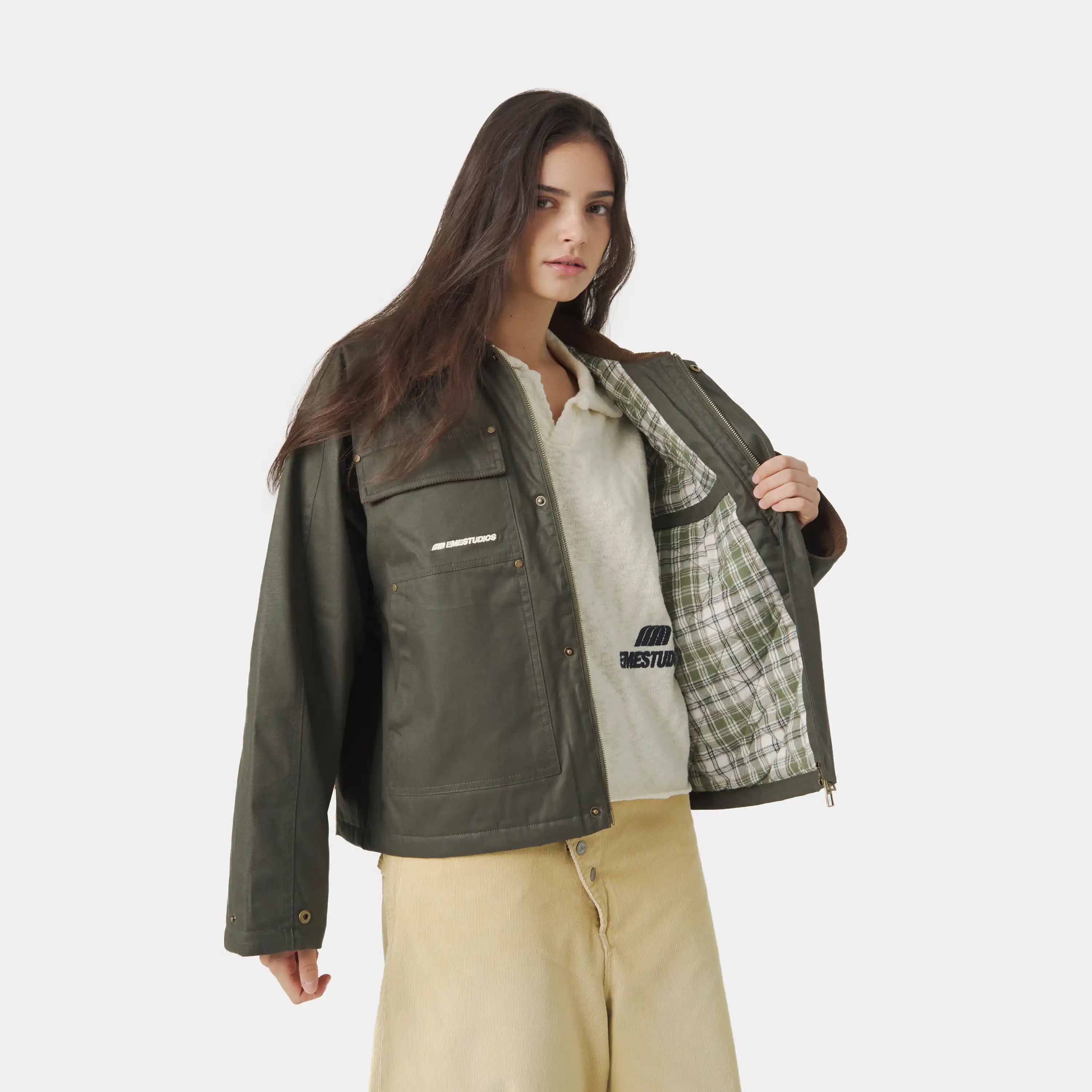 Ethos Forest Boxy Jacket