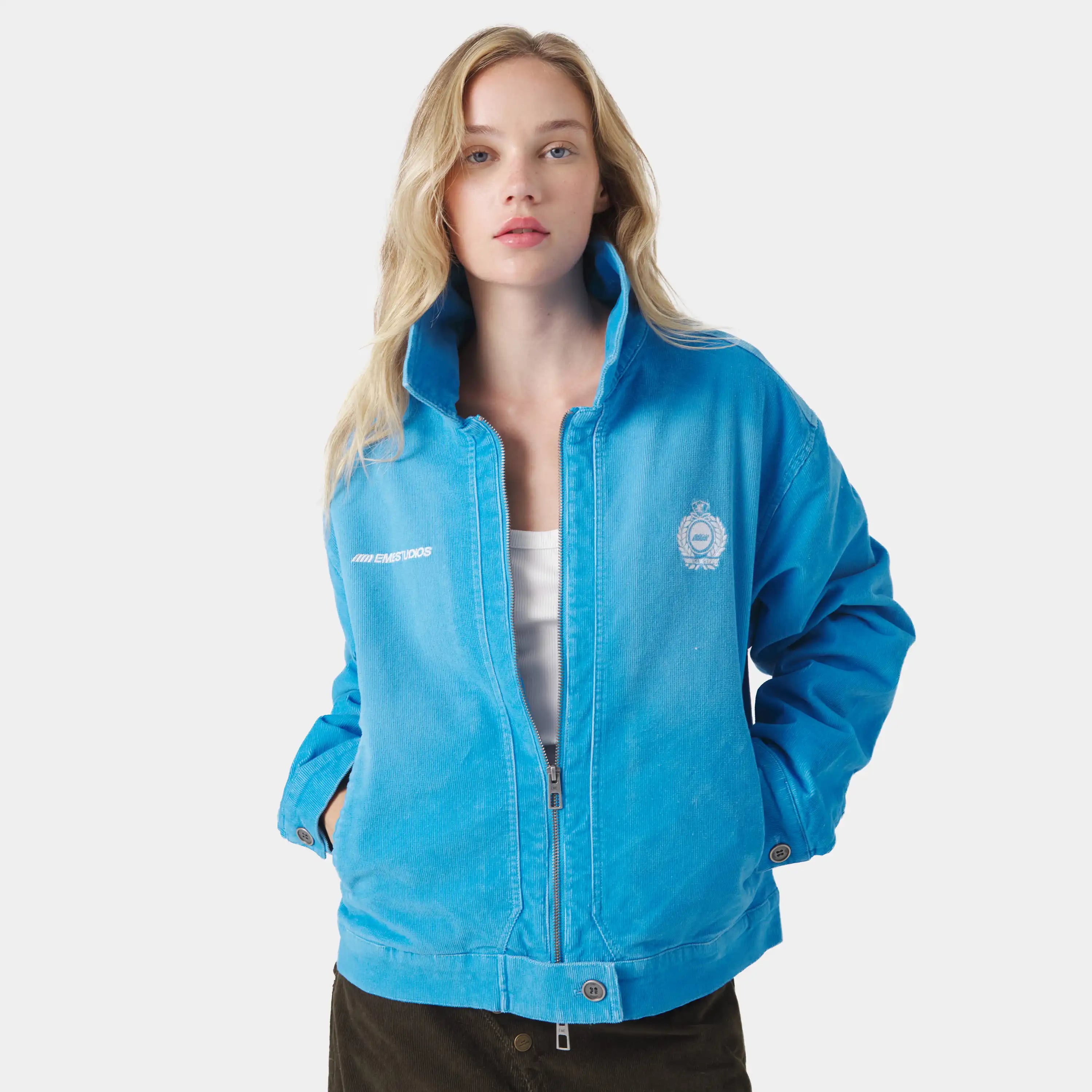 Core Corduroy Cobalt Jacket