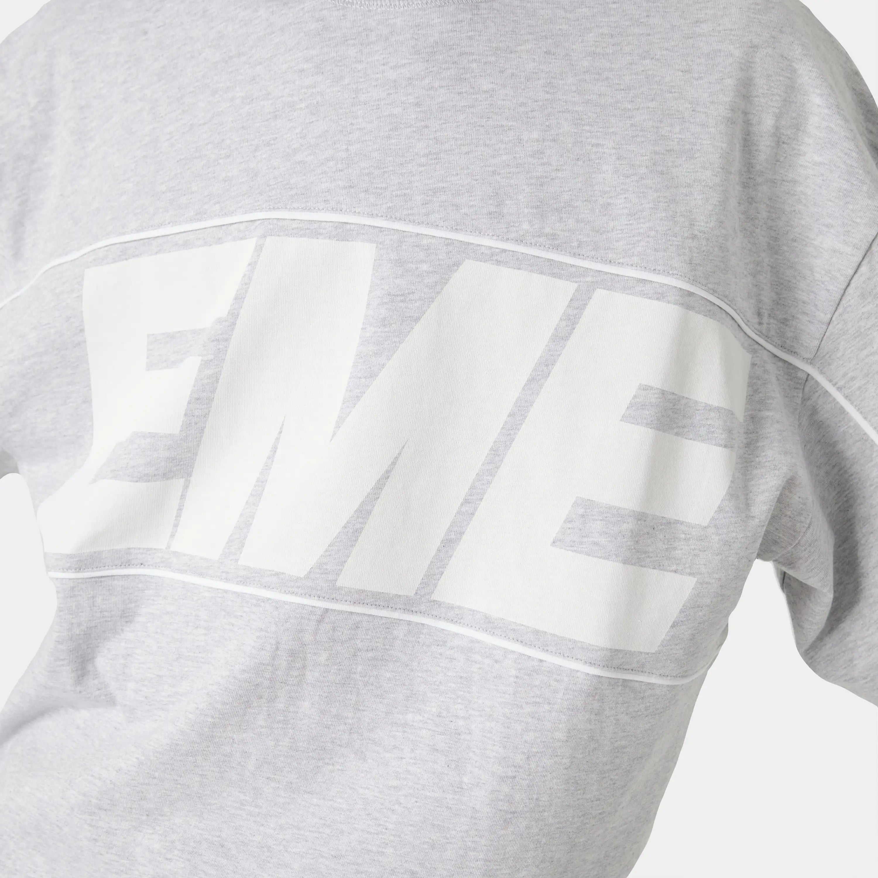 Crossline Heather Grey Long Sleeve