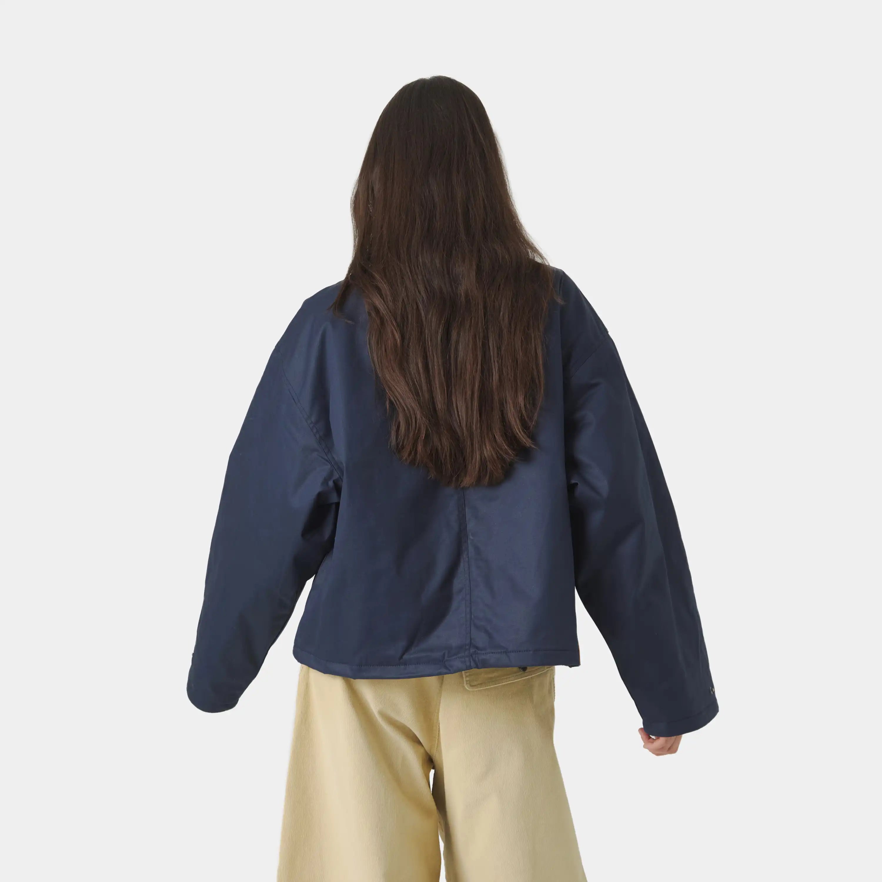 Ethos Navy Boxy Jacket