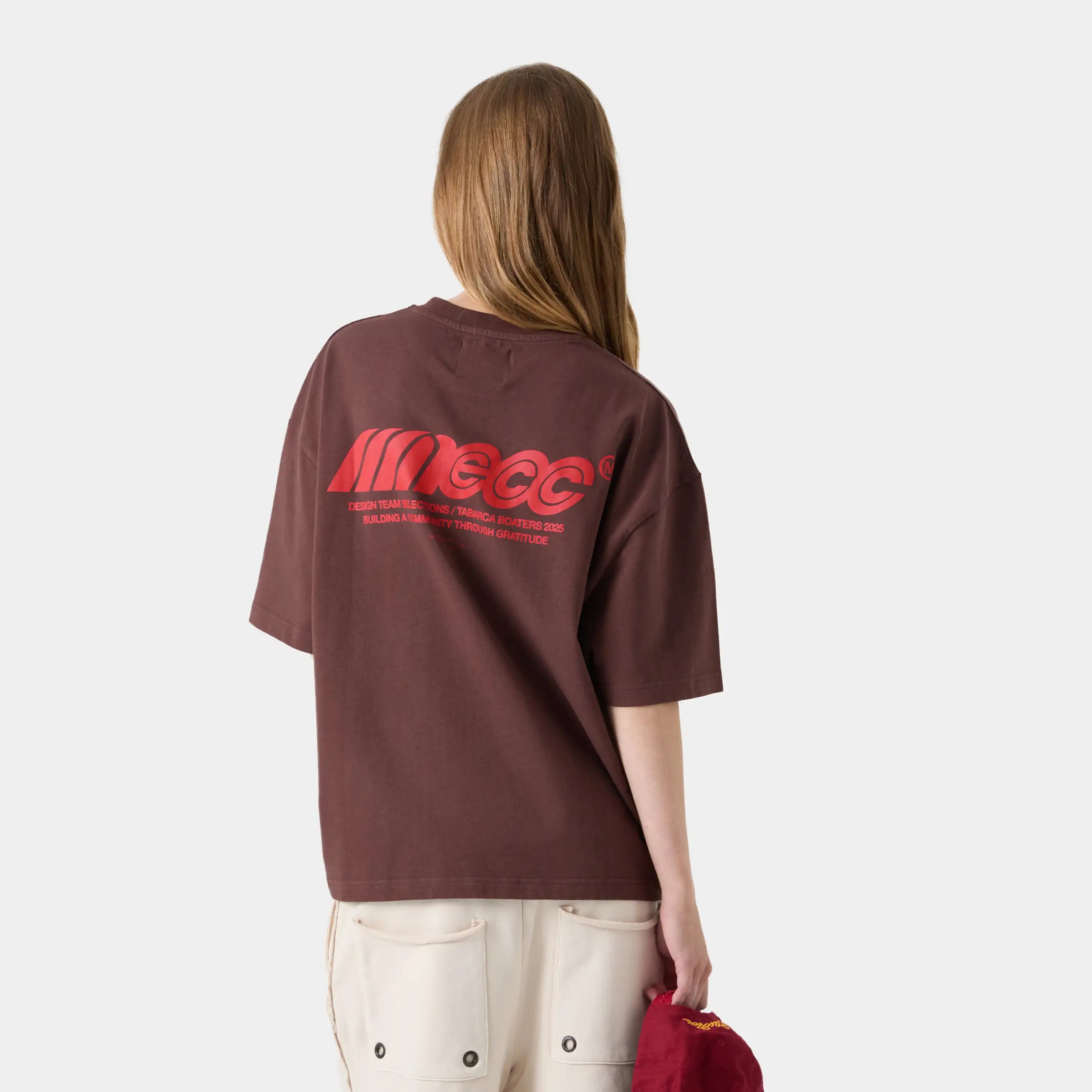 ECC Wine Oversized Tee