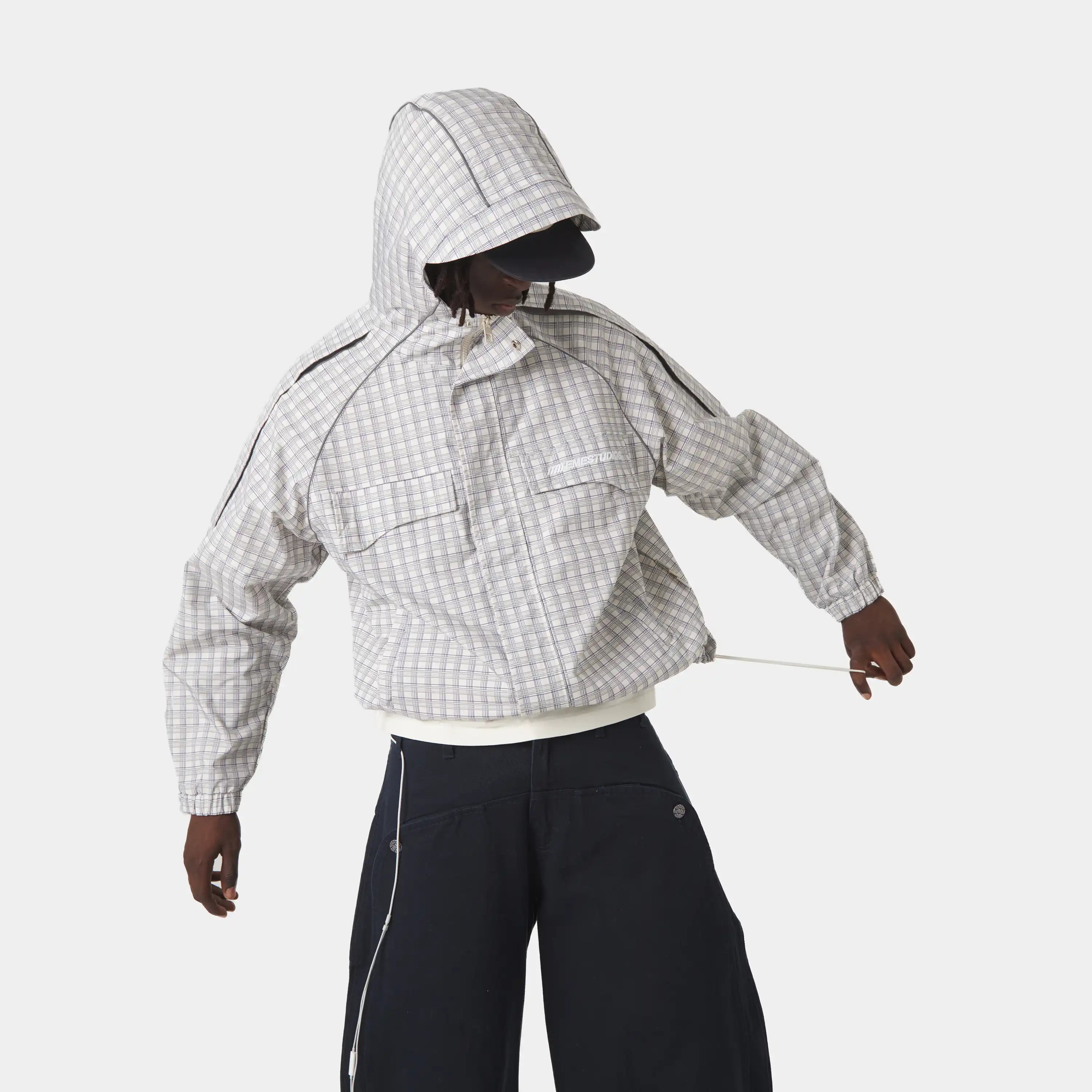 Echo Off Sand Windbreaker