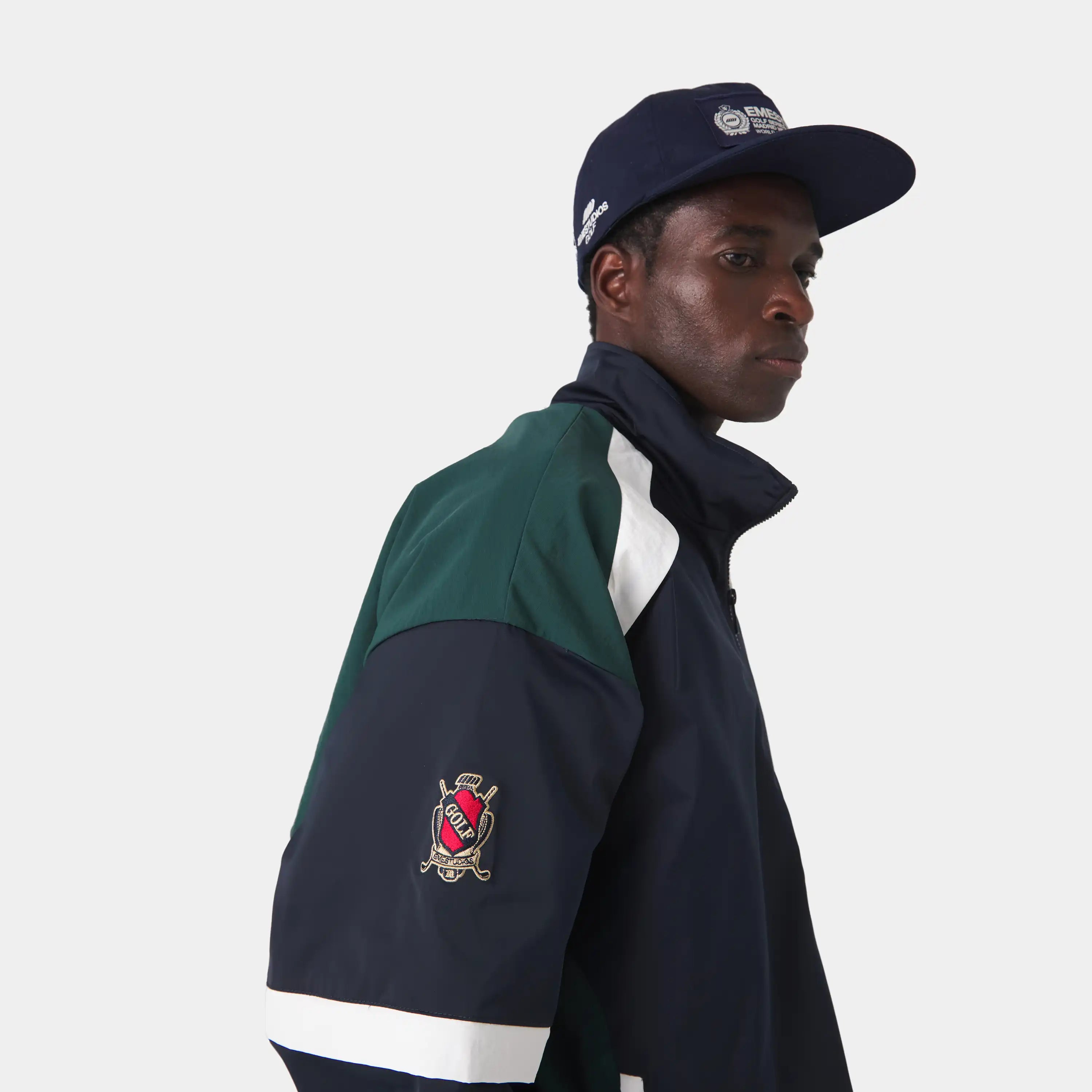 Golf Navy Windbreaker