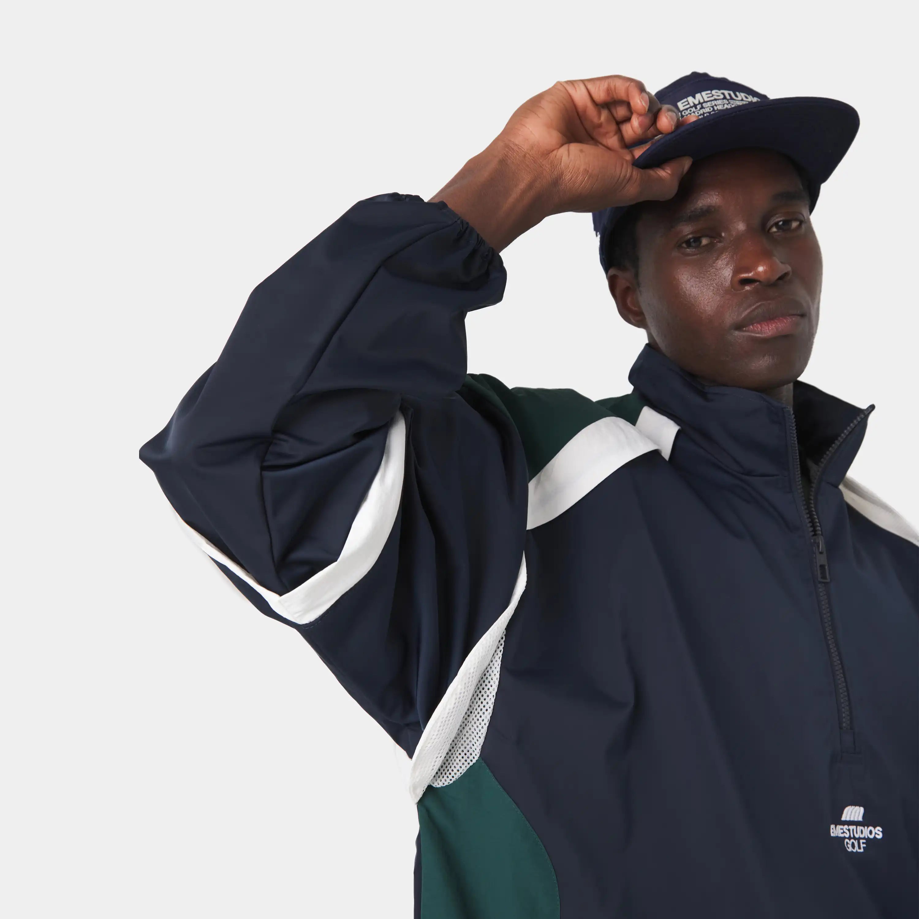 Golf Navy Windbreaker
