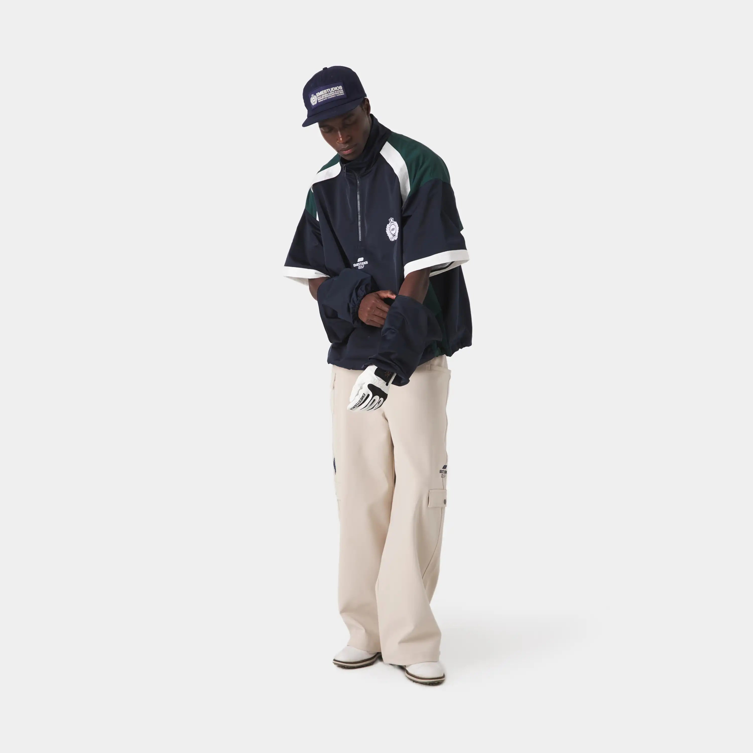 Golf Navy Windbreaker